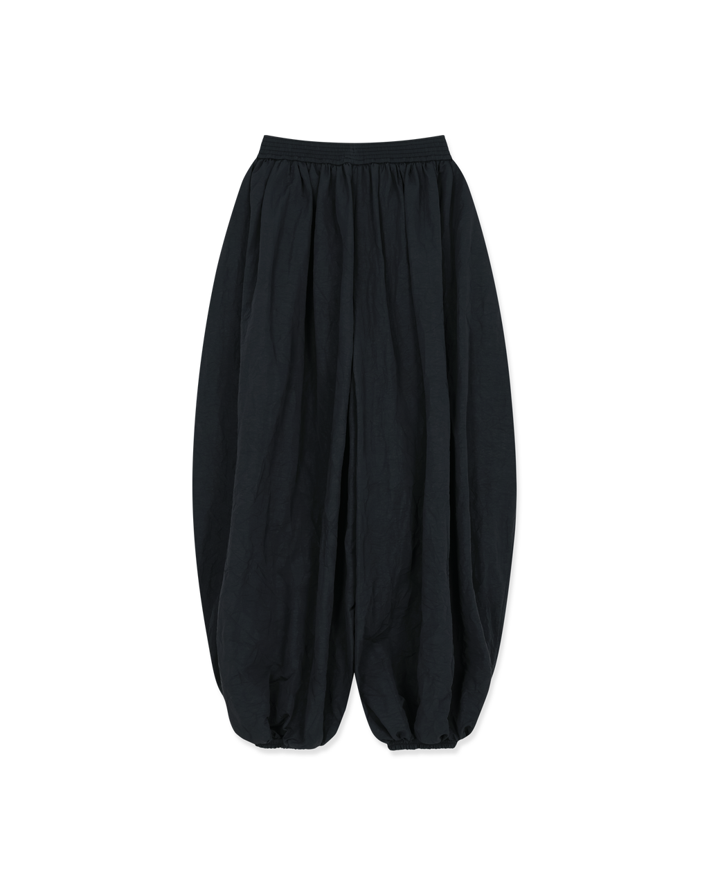 Kimhe Kim - Wrinkled Balloon Pants (Black) product image 7 | TRAB K-Fashion Australia