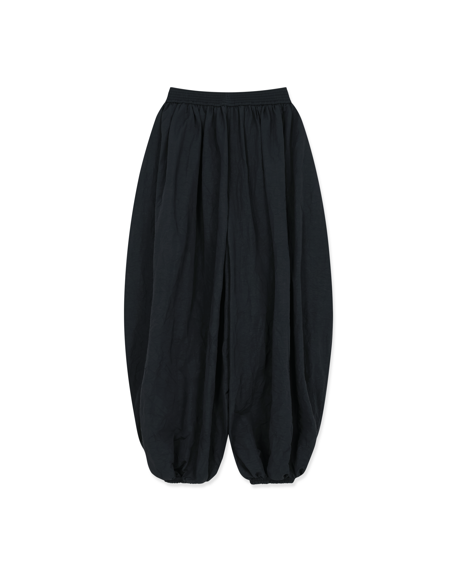 Kimhe Kim - Wrinkled Balloon Pants (Black) product image 7 | TRAB K-Fashion Australia