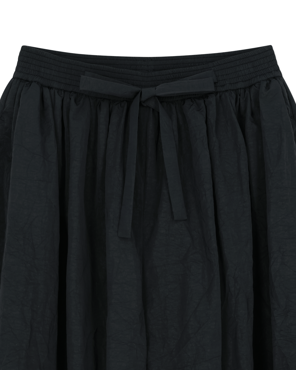 Kimhe Kim - Wrinkled Balloon Pants (Black) product image 8 | TRAB K-Fashion Australia