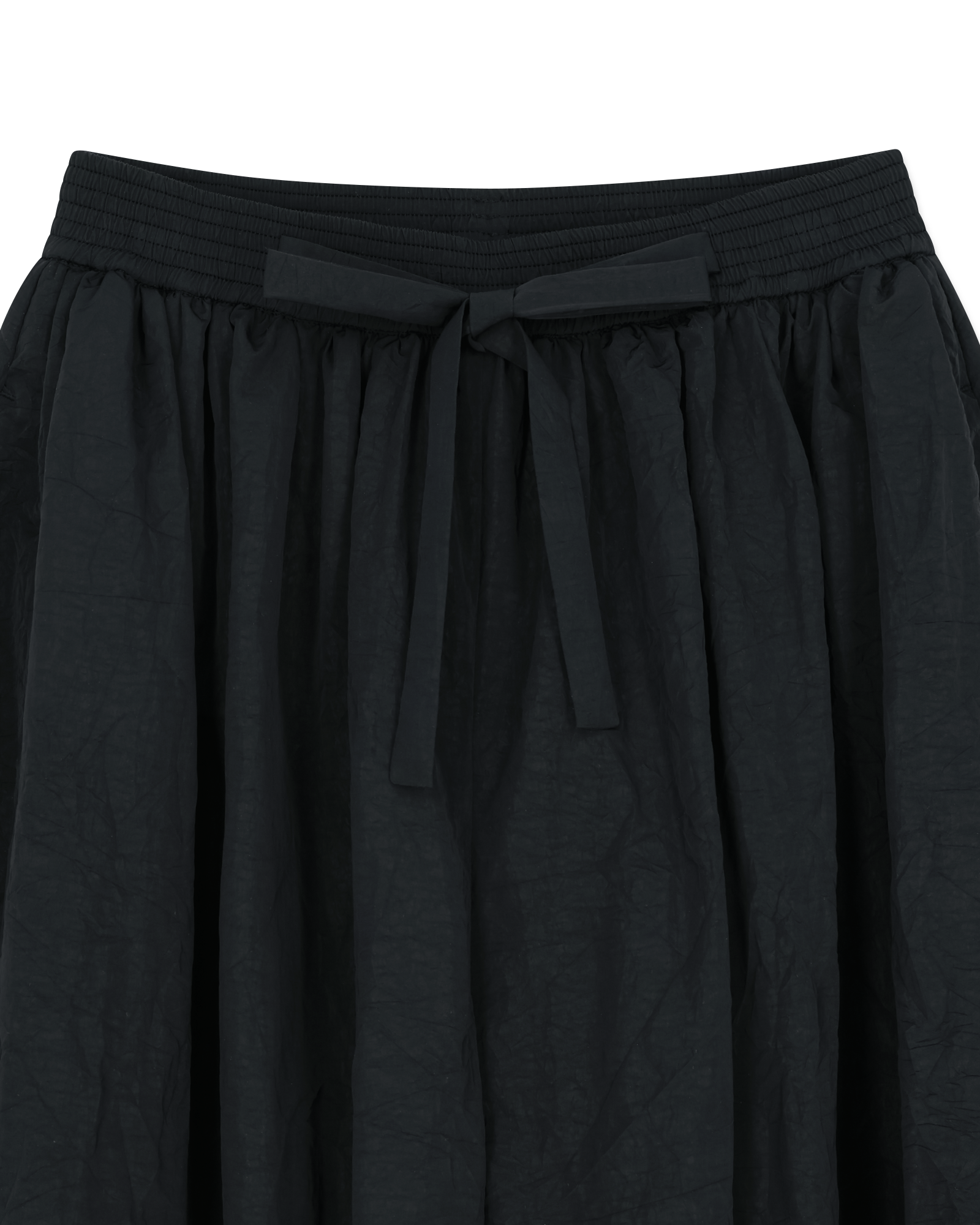 Kimhe Kim - Wrinkled Balloon Pants (Black) product image 8 | TRAB K-Fashion Australia
