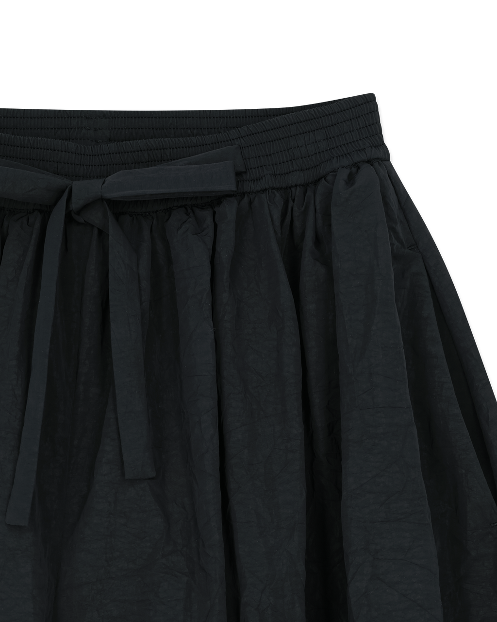 Kimhe Kim - Wrinkled Balloon Pants (Black) product image 9 | TRAB K-Fashion Australia