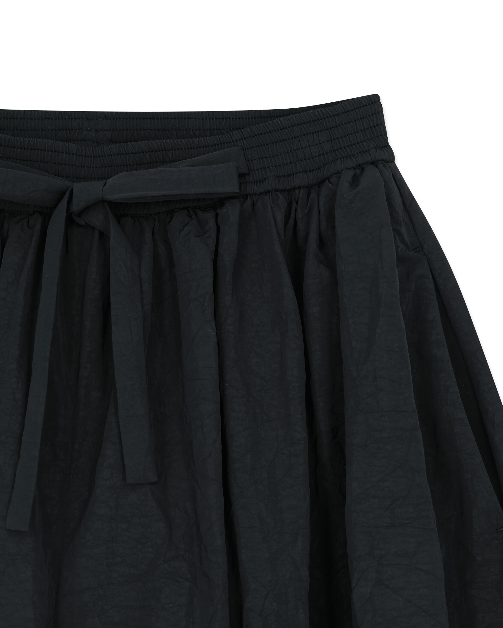 Kimhe Kim - Wrinkled Balloon Pants (Black) product image 9 | TRAB K-Fashion Australia
