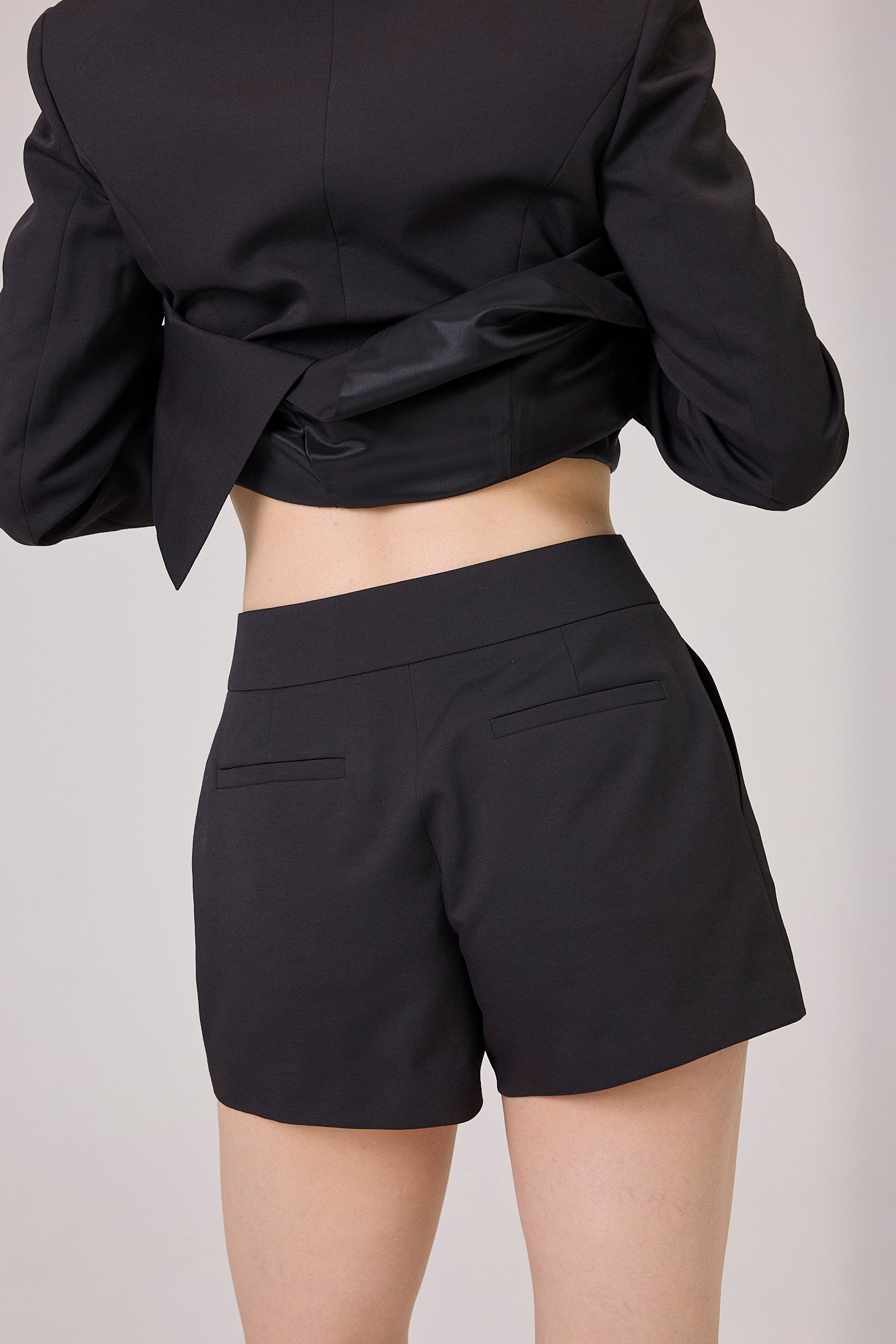 Kimhe Kim - Short Suit Pants (Black) product image 2 | TRAB K-Fashion Australia