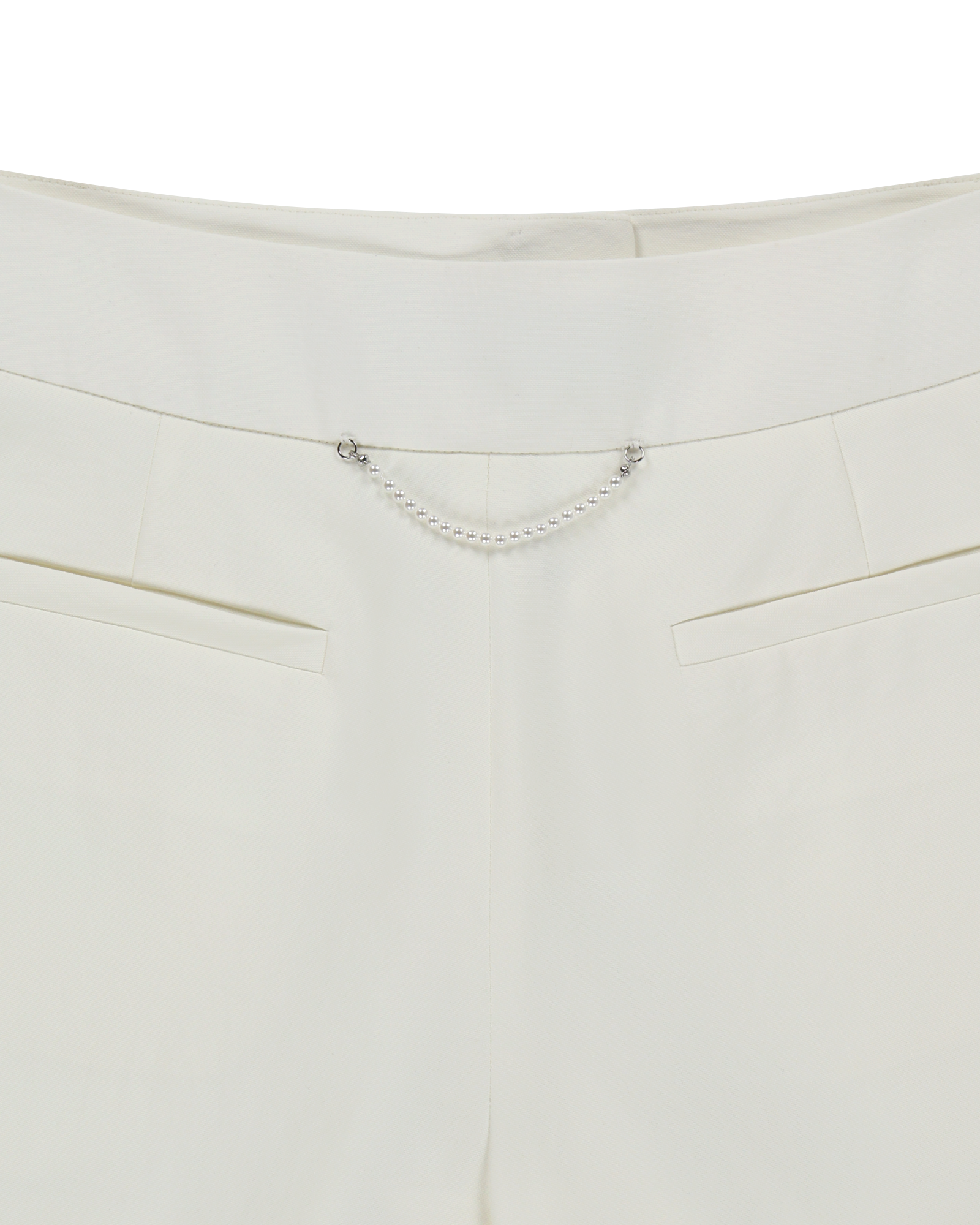 Kimhe Kim - Short Suit Pants (White) product image 7 | TRAB K-Fashion Australia