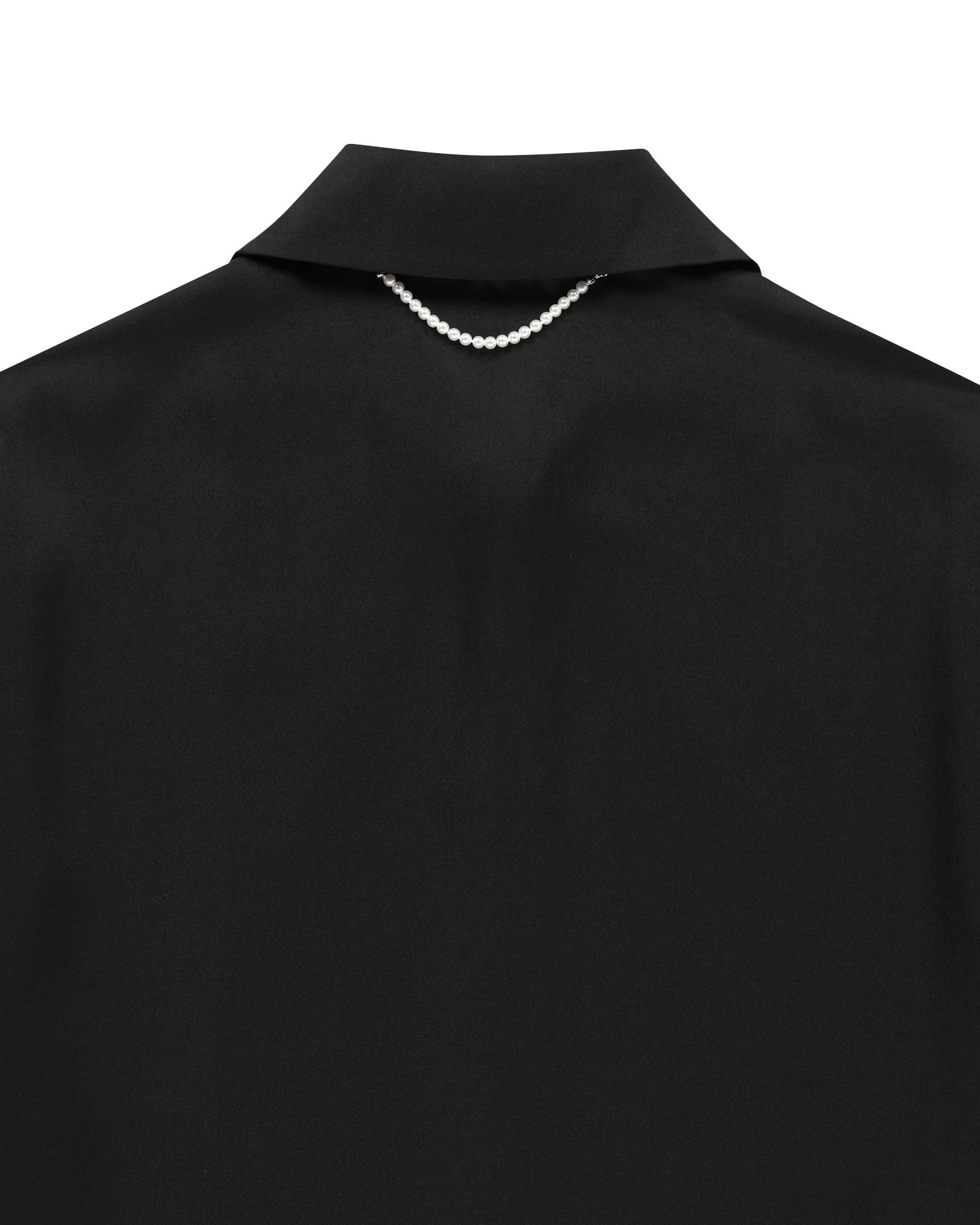 Kimhe Kim - Satin Elf Shirt (Black) product image 5 | TRAB K-Fashion Australia