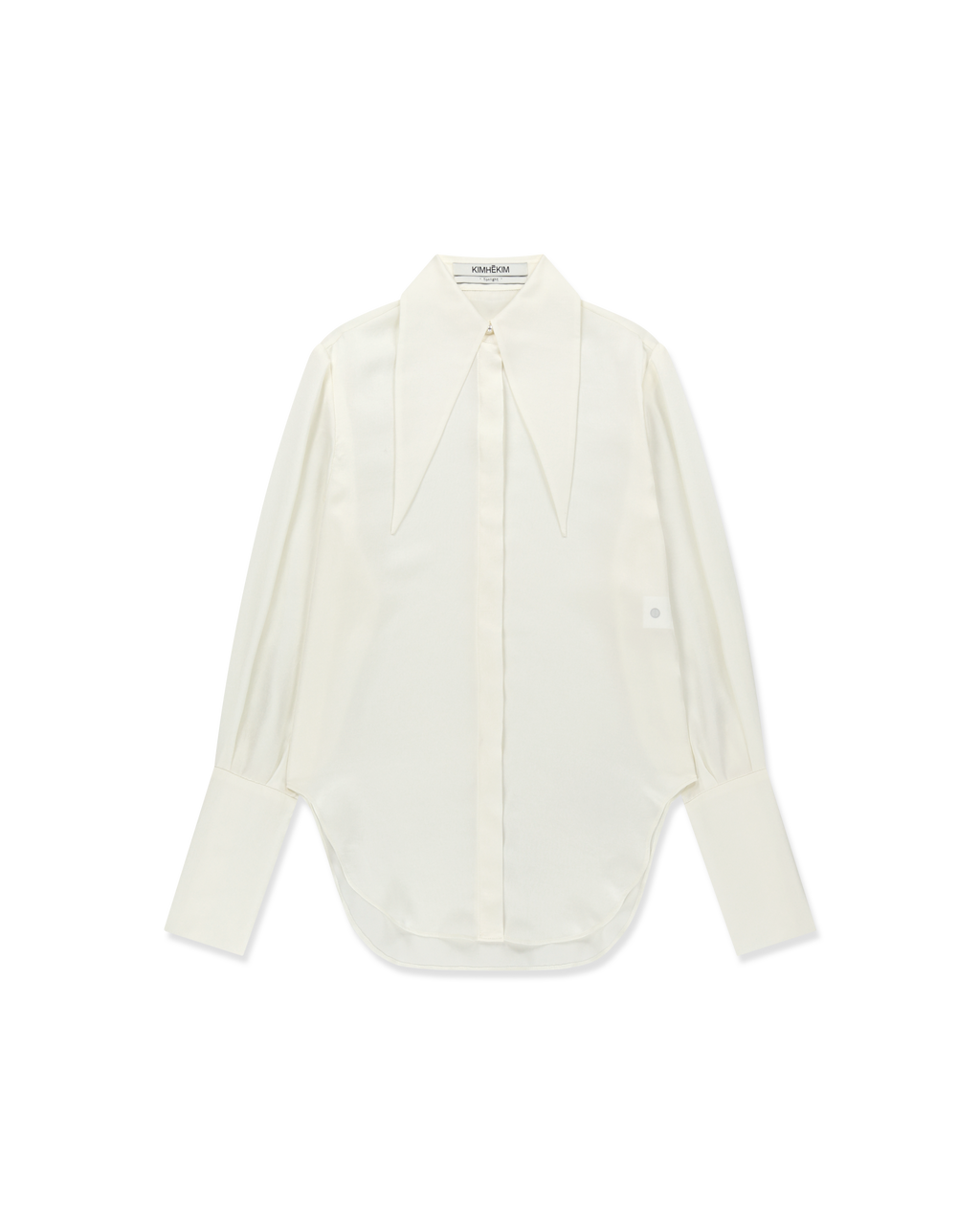 Kimhe Kim - Satin Elf Shirt (Ivory) product image 11 | TRAB K-Fashion Australia