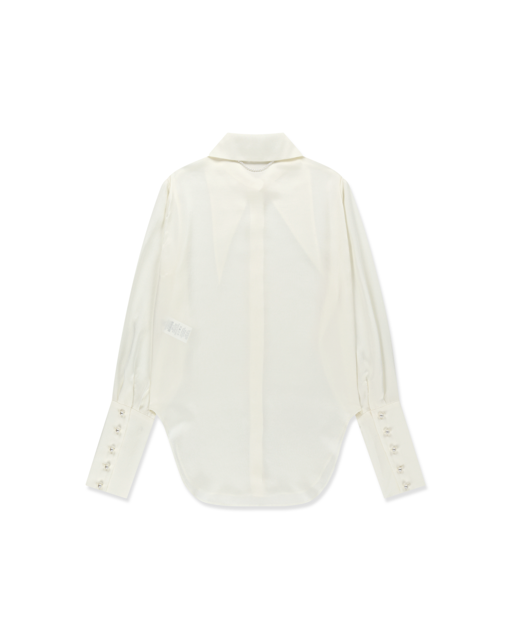 Kimhe Kim - Satin Elf Shirt (Ivory) product image 12 | TRAB K-Fashion Australia