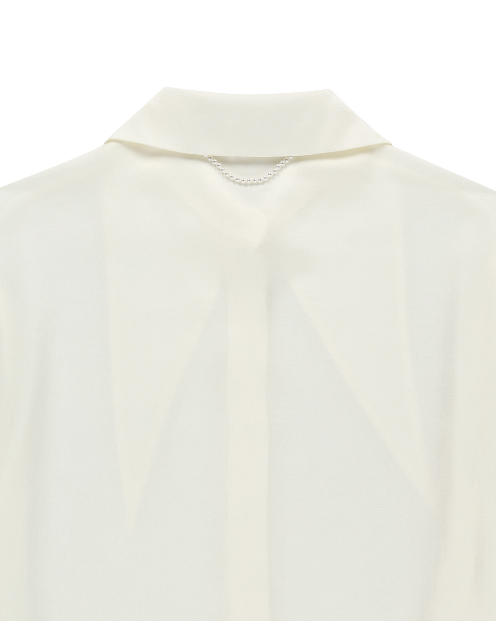 Kimhe Kim - Satin Elf Shirt (Ivory) product image 15 | TRAB K-Fashion Australia