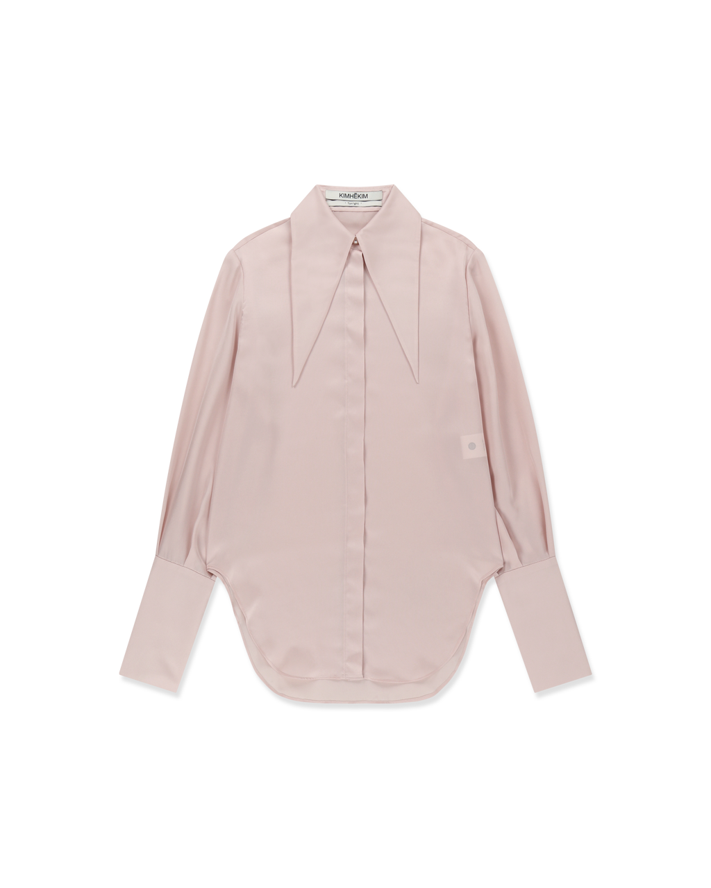 Kimhe Kim - Satin Elf Shirt (Pink) product image 6 | TRAB K-Fashion Australia