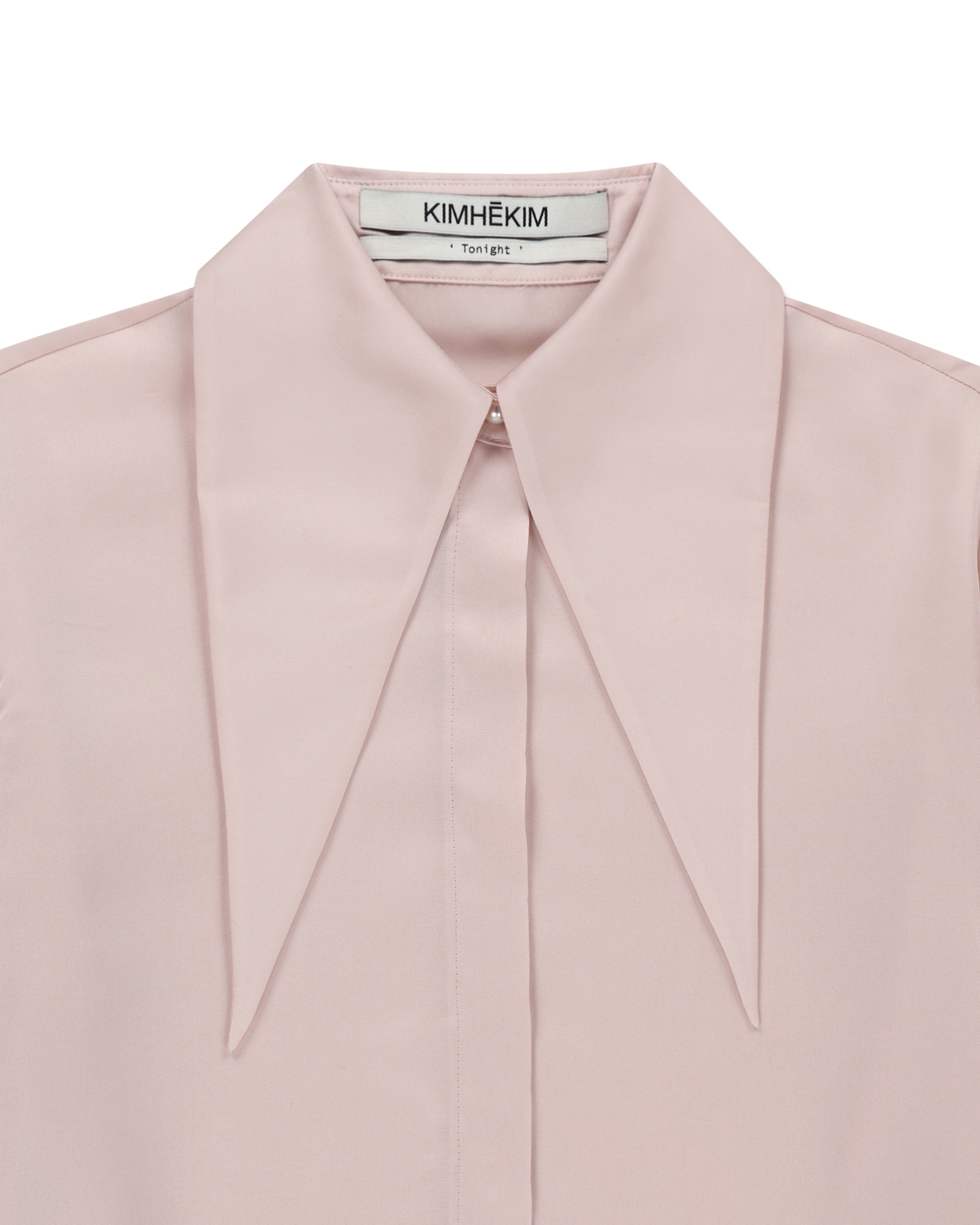 Kimhe Kim - Satin Elf Shirt (Pink) product image 8 | TRAB K-Fashion Australia