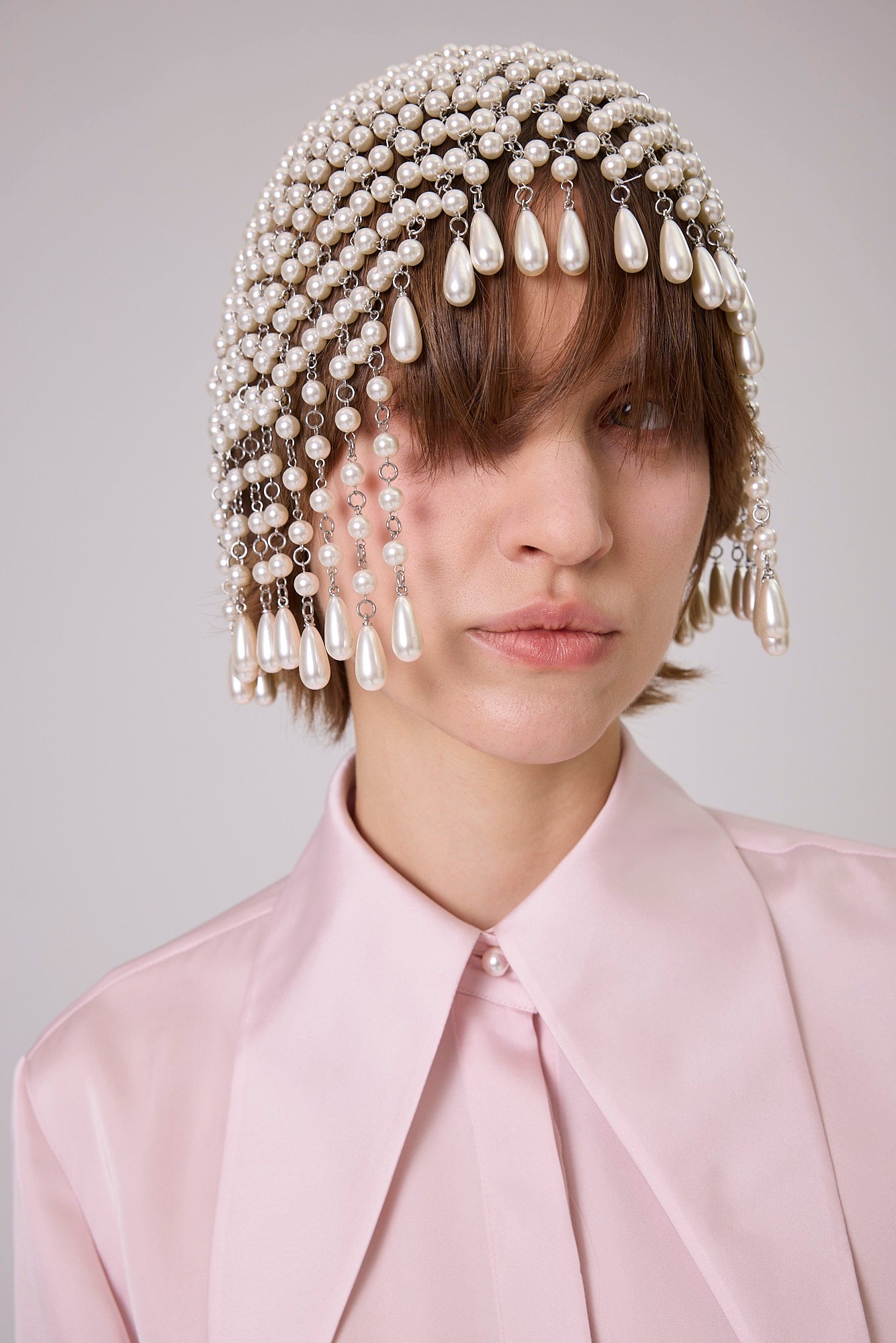 Kimhe Kim - Satin Elf Shirt (Pink) product image 5 | TRAB K-Fashion Australia