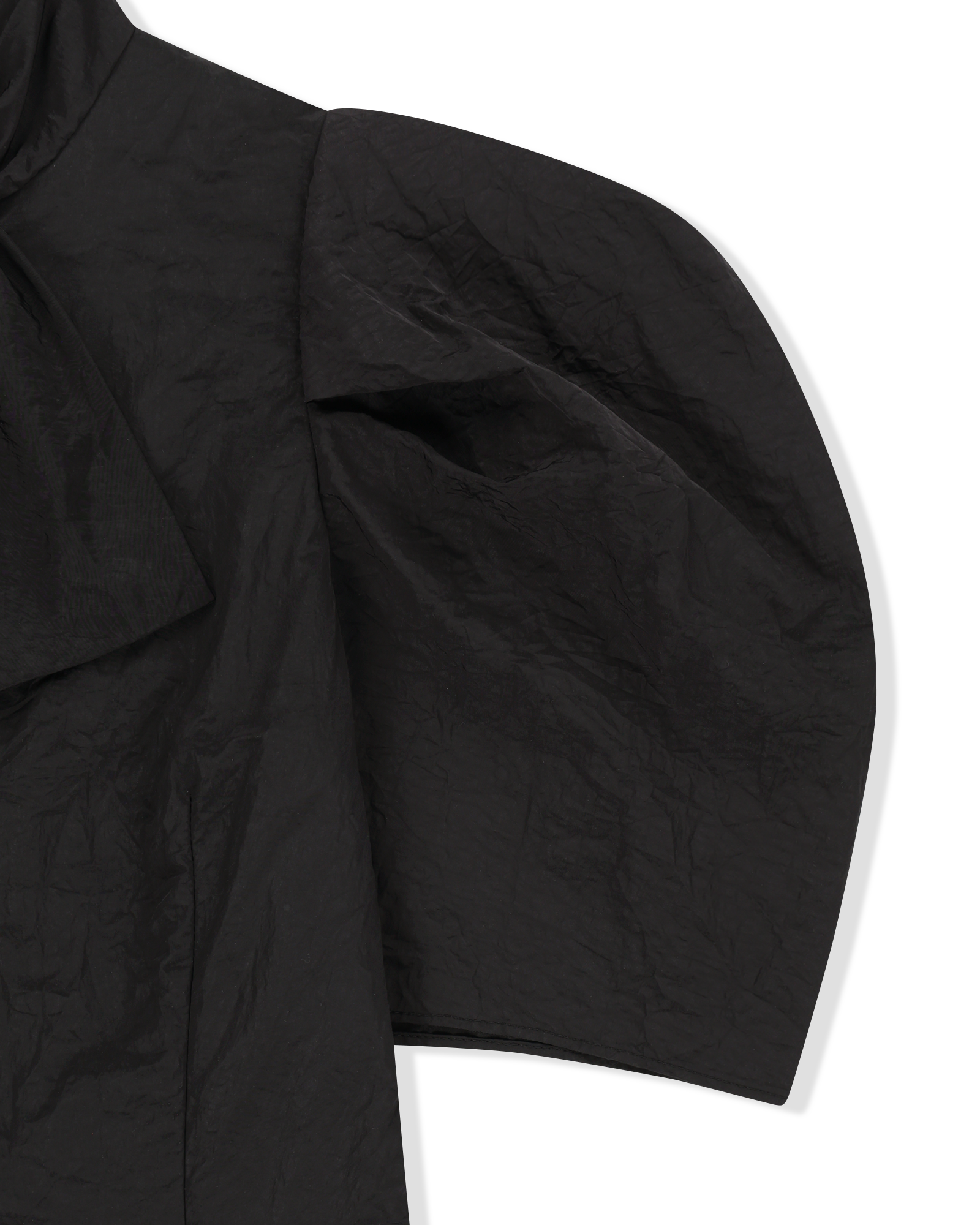 Kimhe Kim - Scarf Puff Sleeve Shirt (Black) product image 12 | TRAB K-Fashion Australia