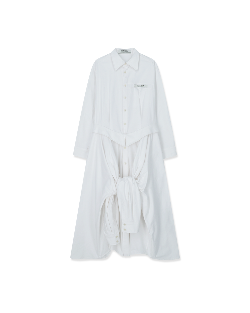 Kimhe Kim - Freja Shirt Dress (White) product image 6 | TRAB K-Fashion Australia
