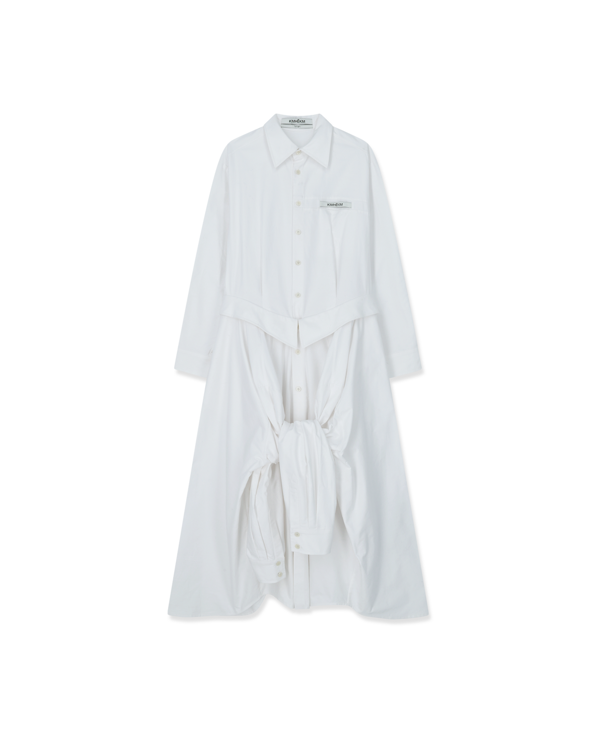 Kimhe Kim - Freja Shirt Dress (White) product image 6 | TRAB K-Fashion Australia