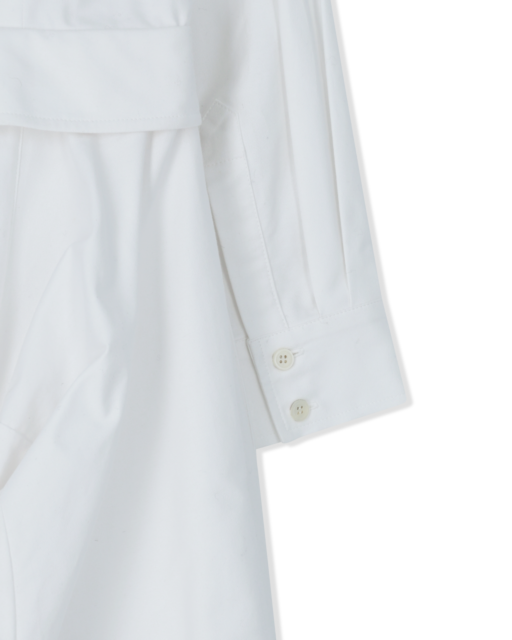 Kimhe Kim - Freja Shirt Dress (White) product image 9 | TRAB K-Fashion Australia