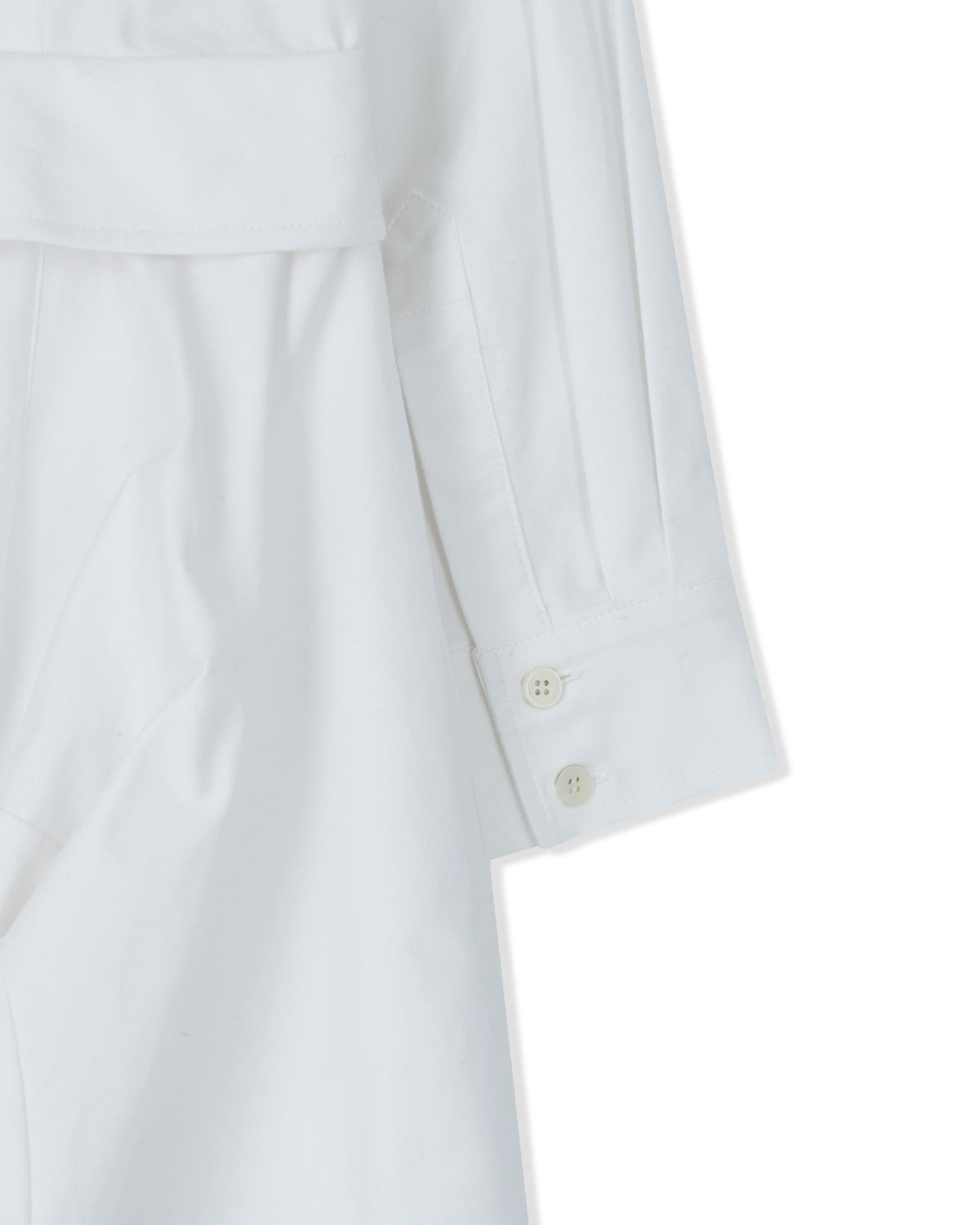 Kimhe Kim - Freja Shirt Dress (White) product image 9 | TRAB K-Fashion Australia