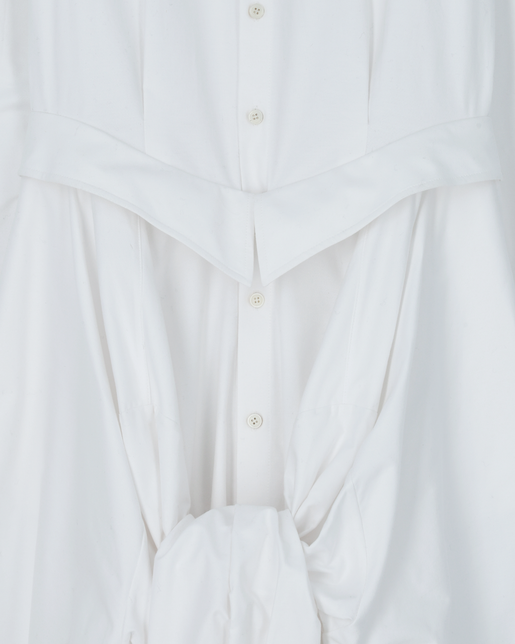 Kimhe Kim - Freja Shirt Dress (White) product image 10 | TRAB K-Fashion Australia