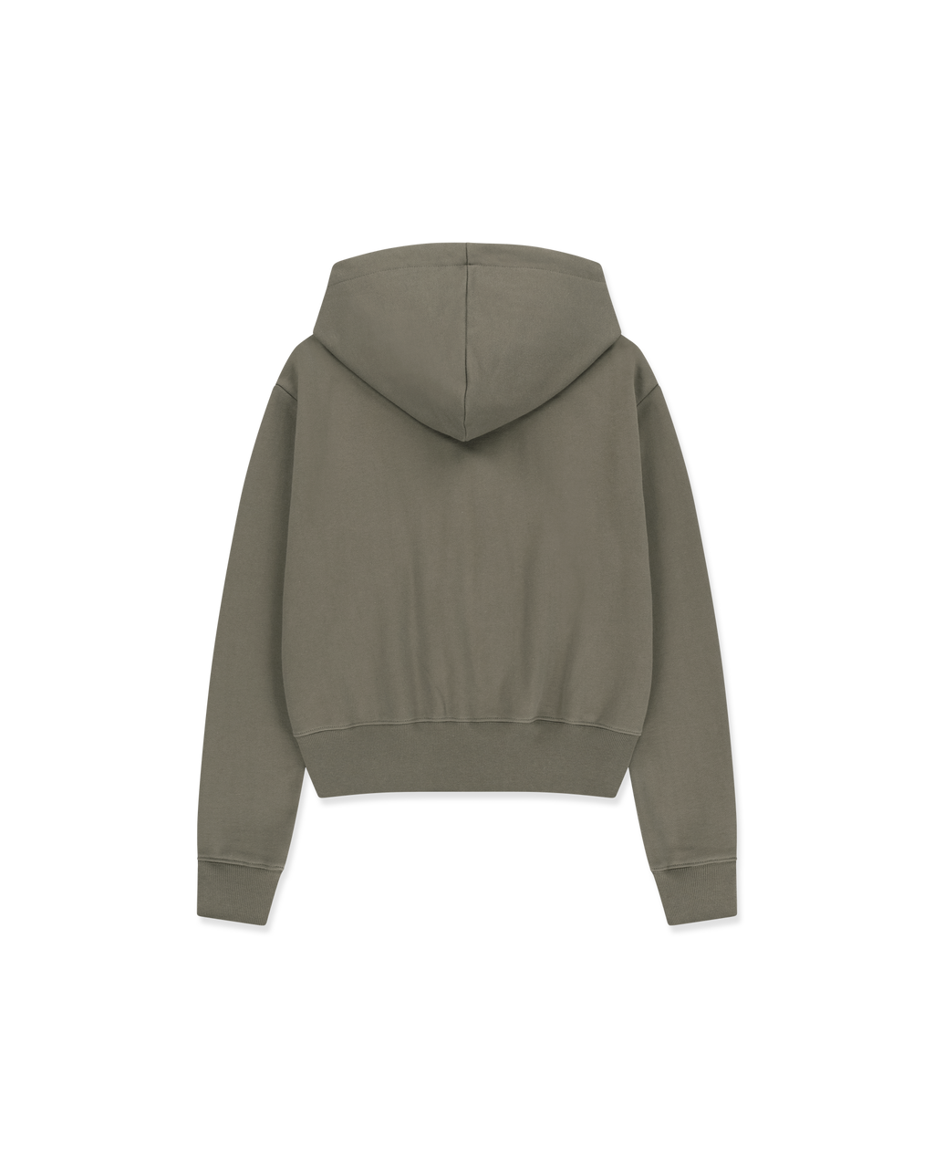 Kimhe Kim - Ash Button Zip-Up Hoodie (Khaki) product image 7 | TRAB K-Fashion Australia