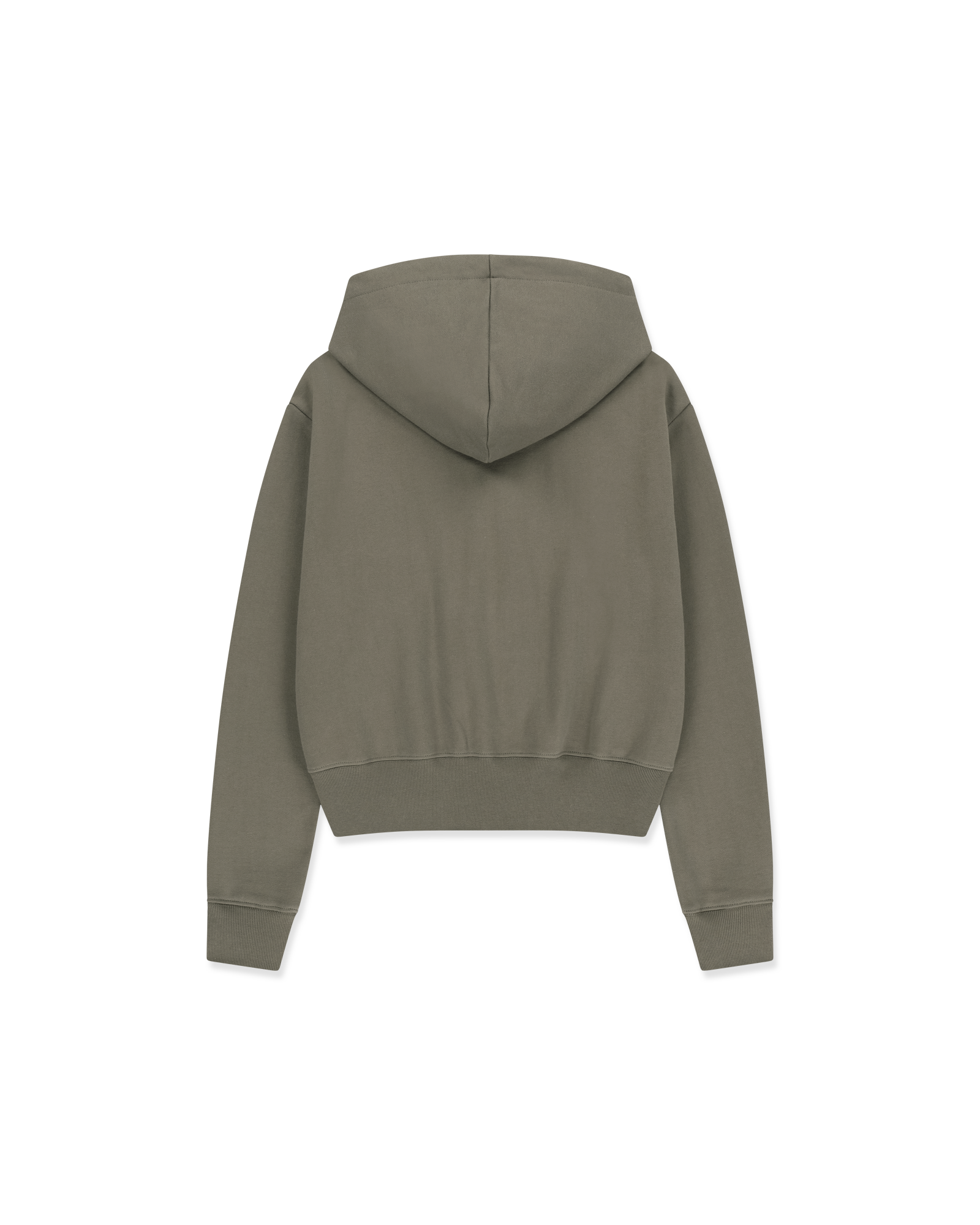 Kimhe Kim - Ash Button Zip-Up Hoodie (Khaki) product image 7 | TRAB K-Fashion Australia