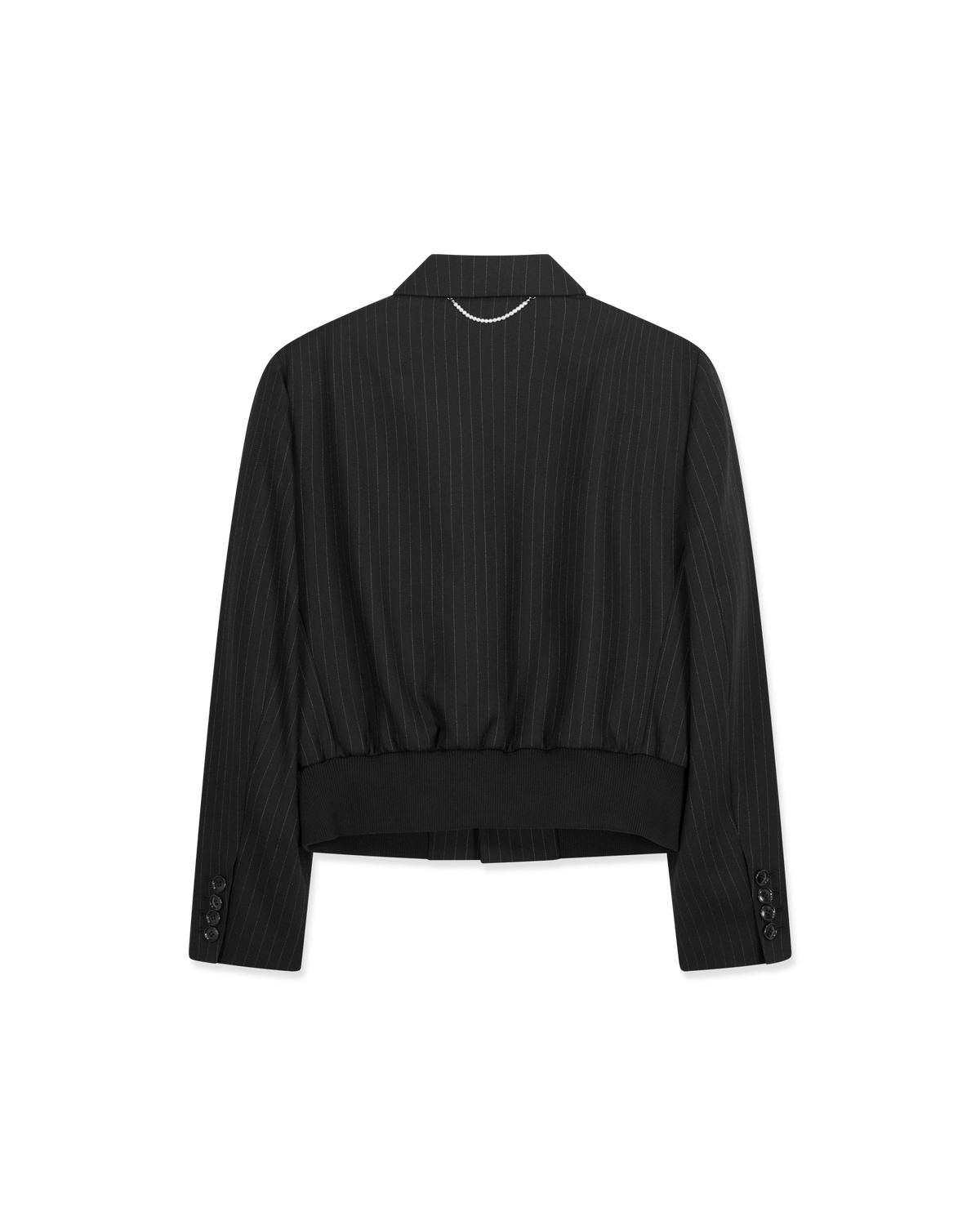 Kimhe Kim - Alex Striped Jacket (Black) product image 7 | TRAB K-Fashion Australia