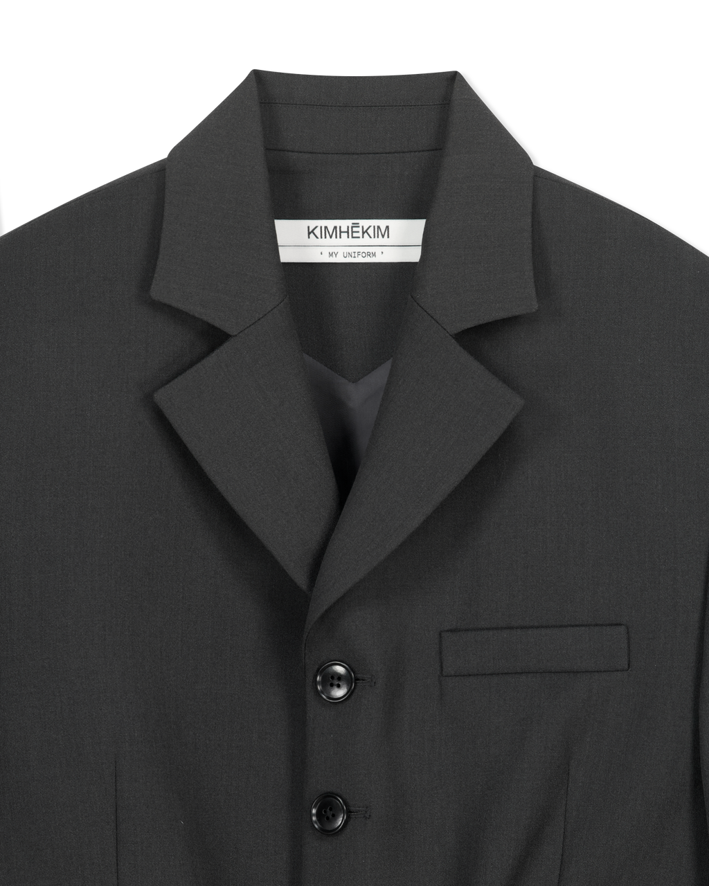 Kimhe Kim - Alex Jacket (Charcoal) product image 3 | TRAB K-Fashion Australia