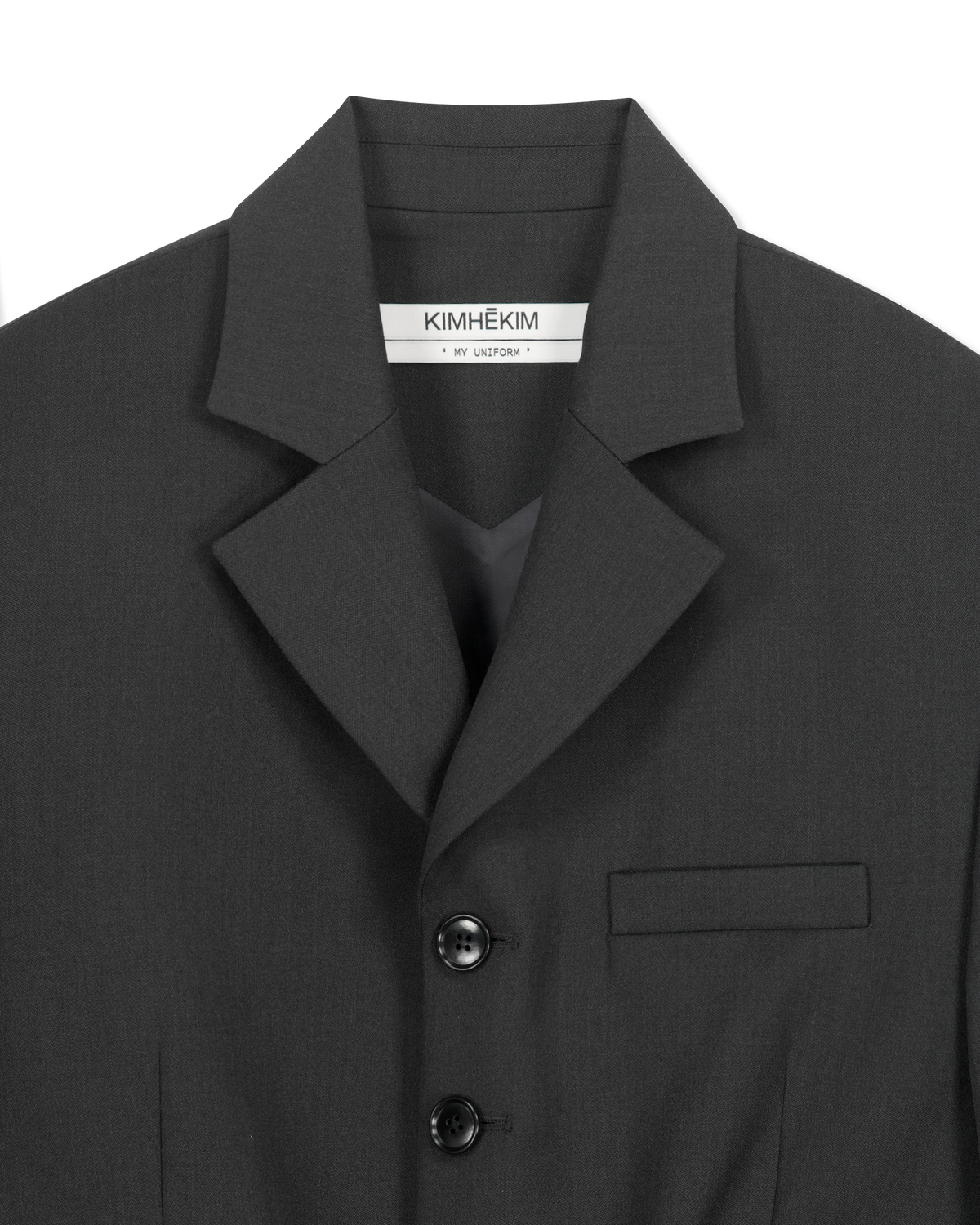 Kimhe Kim - Alex Jacket (Charcoal) product image 3 | TRAB K-Fashion Australia