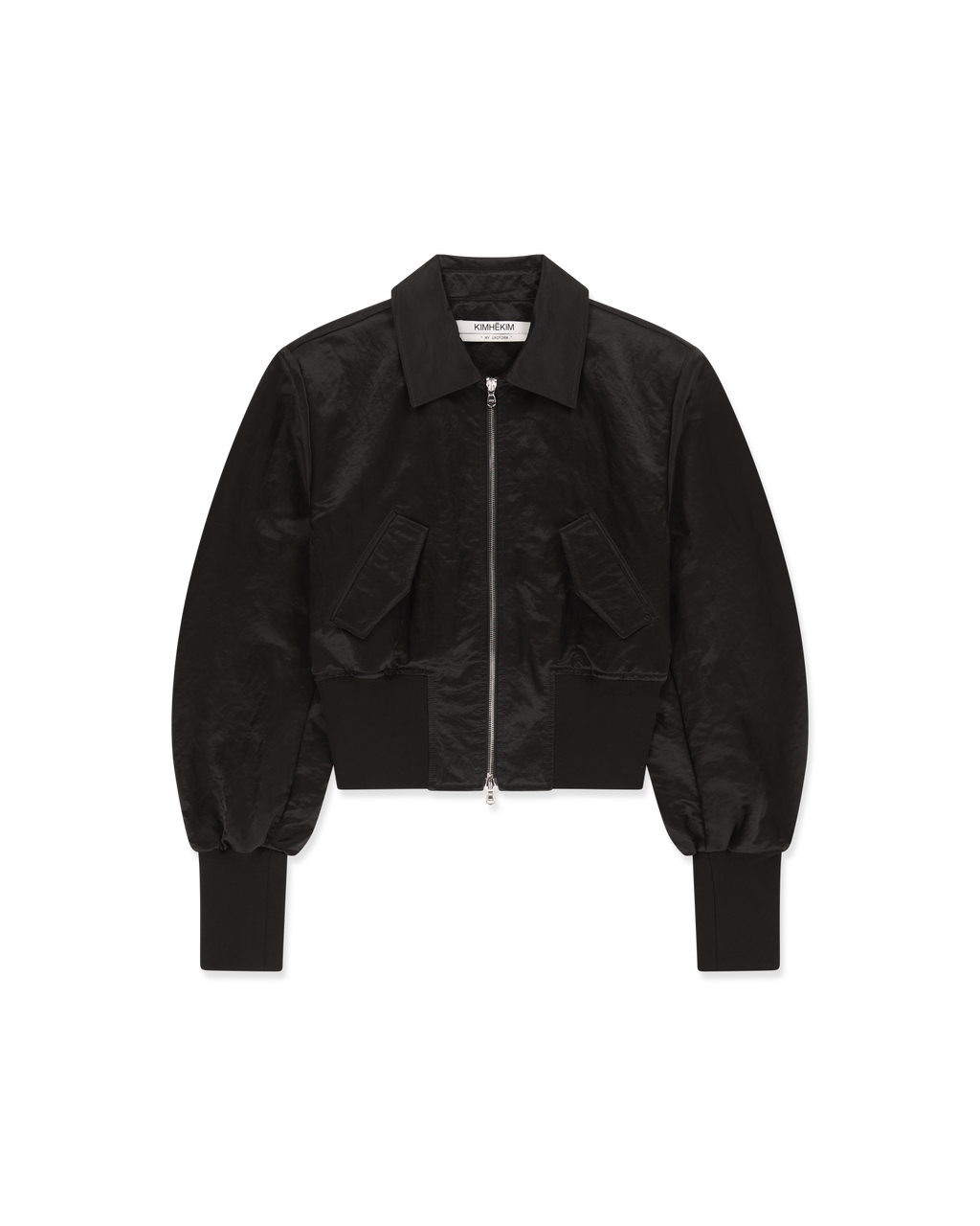 Kimhe Kim - Avril Bomber Jacket (Black) product image 6 | TRAB K-Fashion Australia