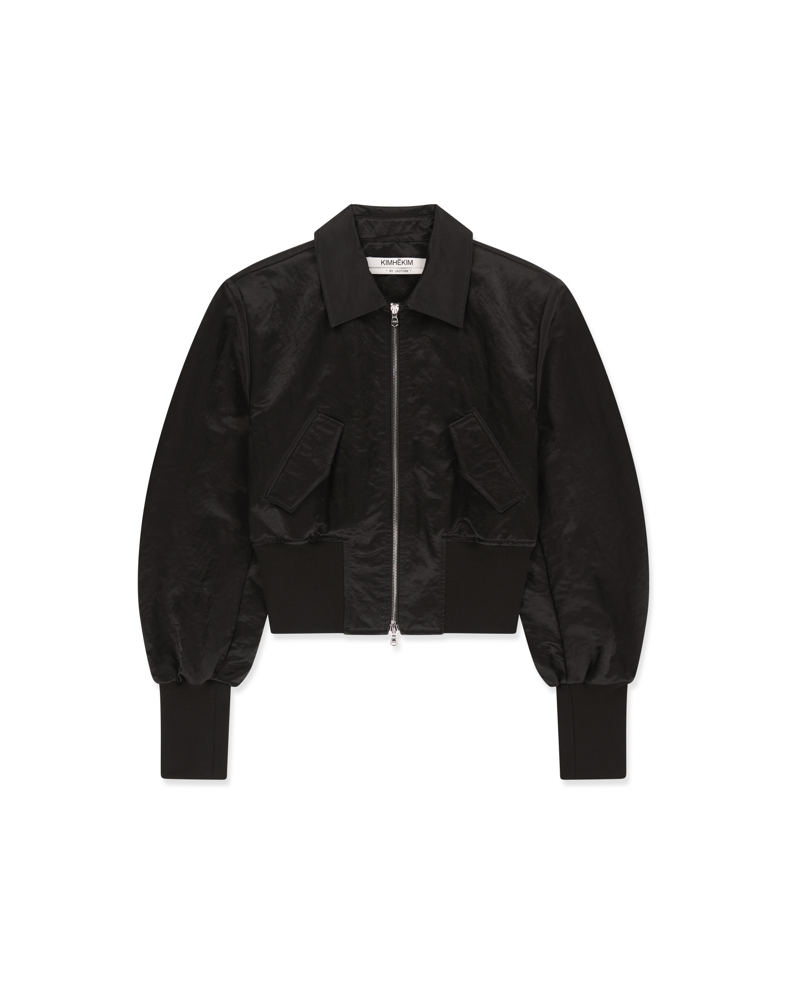 Kimhe Kim - Avril Bomber Jacket (Black) product image 6 | TRAB K-Fashion Australia