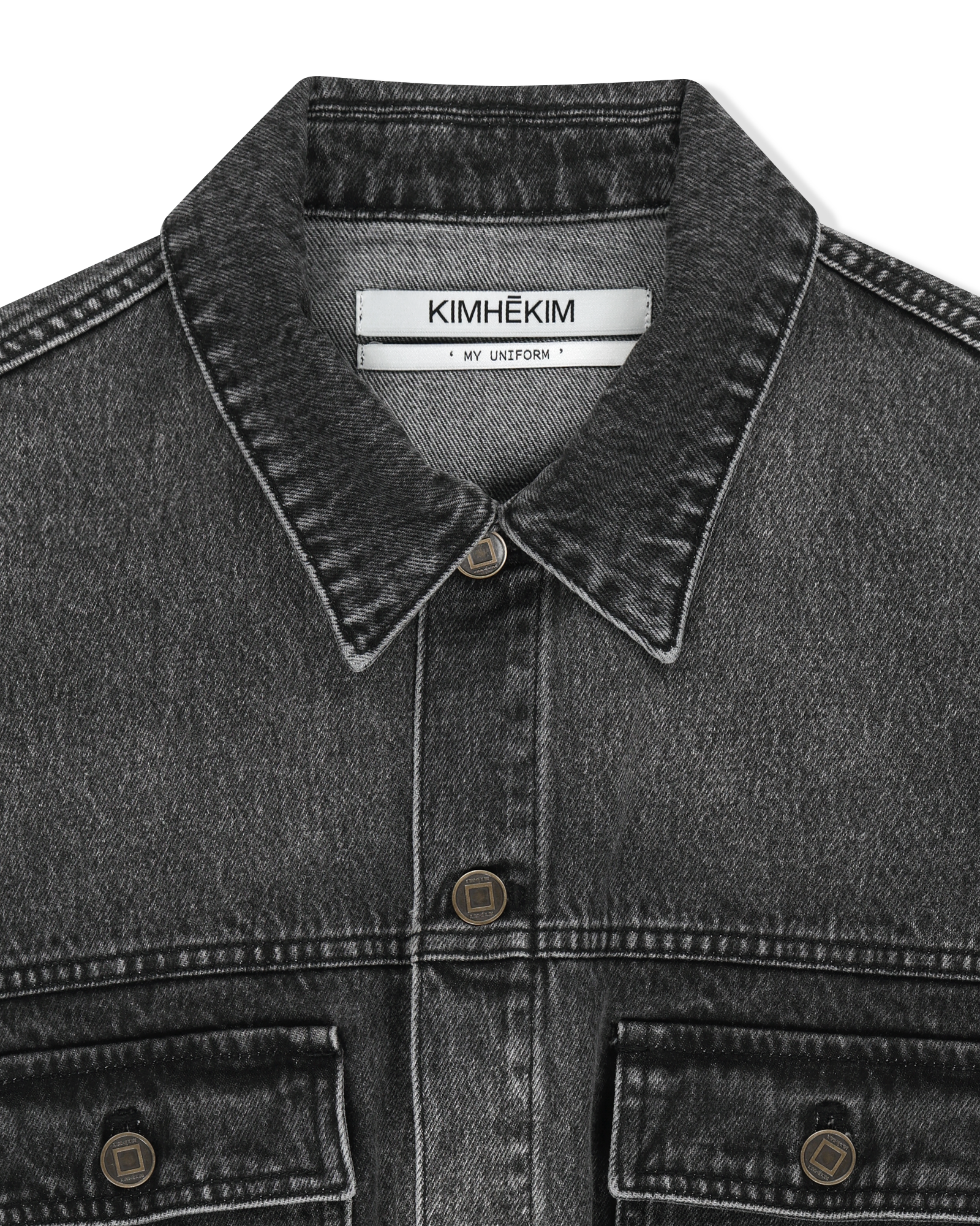 Kimhe Kim - Victor Denim Jacket (Black) product image 8 | TRAB K-Fashion Australia