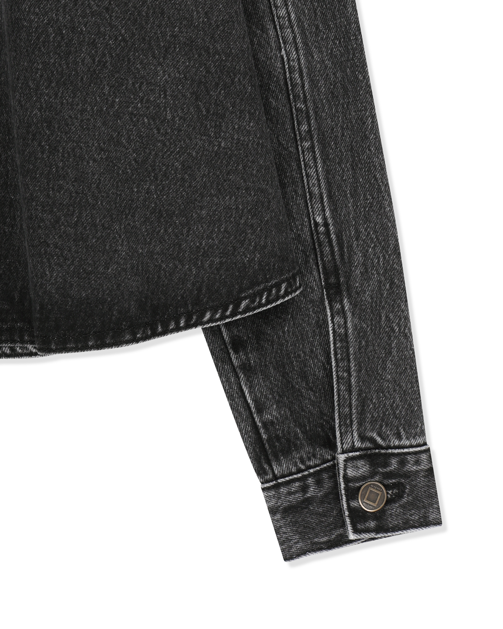Kimhe Kim - Julia Shirring Denim Jacket (Black) product image 10 | TRAB K-Fashion Australia