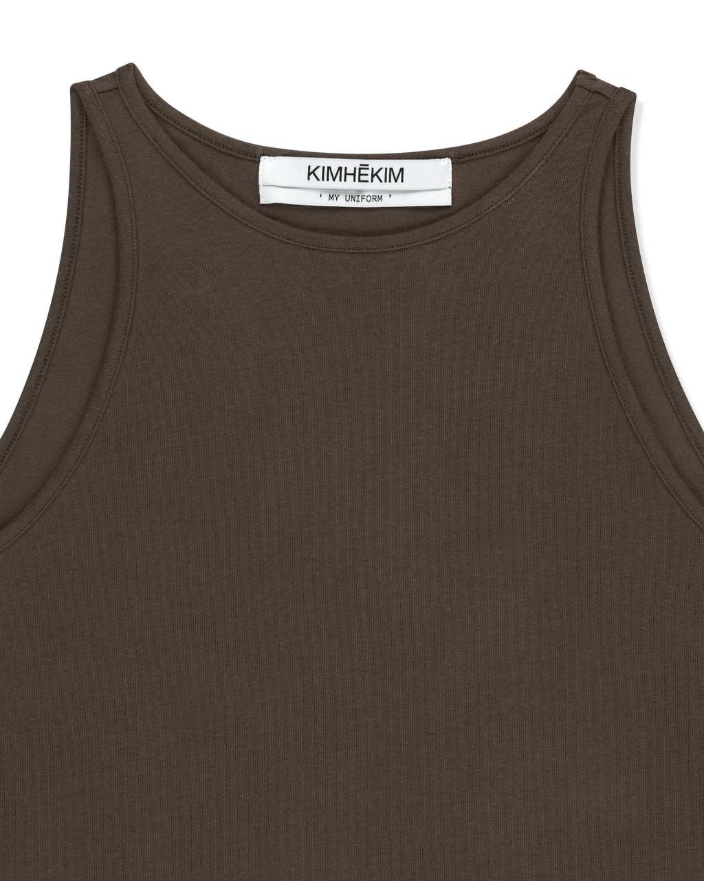 Kimhe Kim - Julia Layered Sleeveless Top (Brown) product image 7 | TRAB K-Fashion Australia