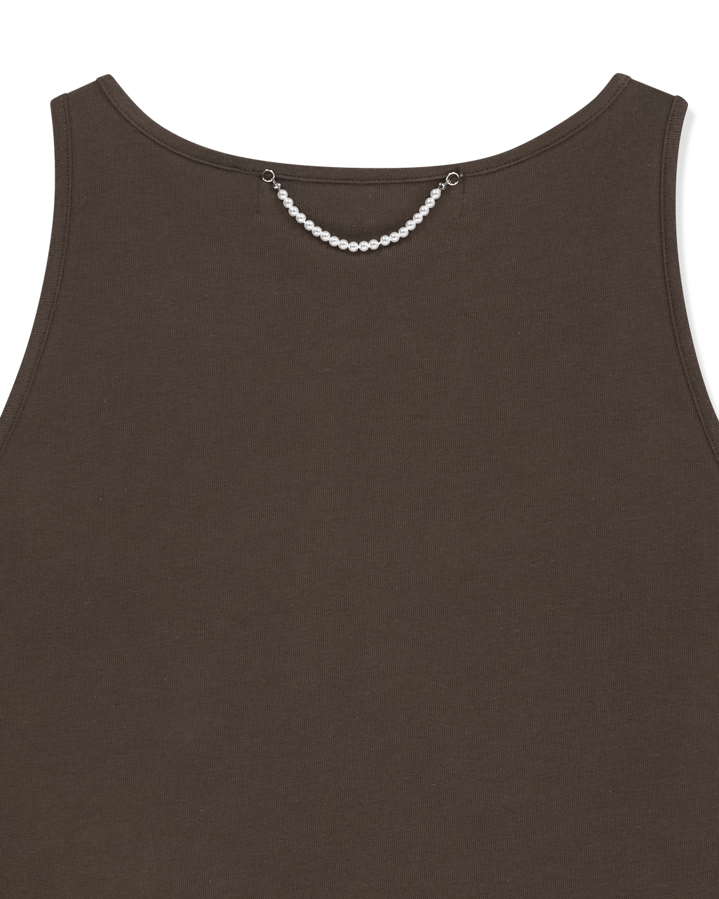 Kimhe Kim - Julia Layered Sleeveless Top (Brown) product image 9 | TRAB K-Fashion Australia