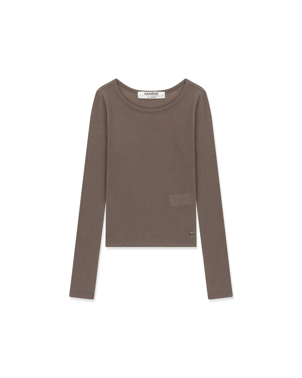 Kimhe Kim - Julia Layered Long Sleeve (Brown) product image 6 | TRAB K-Fashion Australia