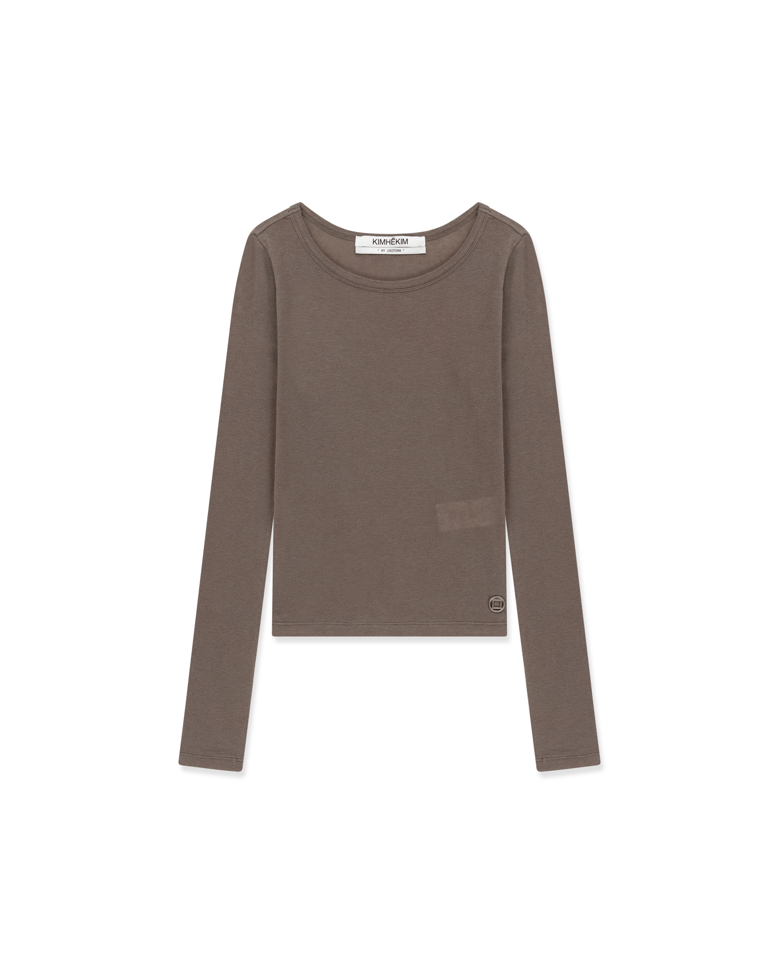 Kimhe Kim - Julia Layered Long Sleeve (Brown) product image 6 | TRAB K-Fashion Australia