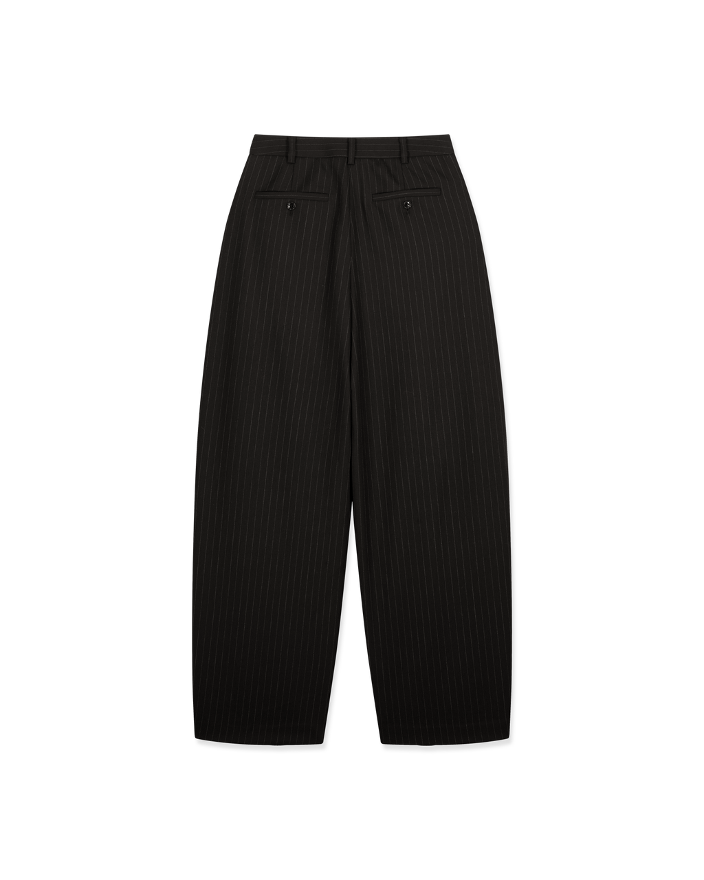 Kimhe Kim - Alex Striped Pintuck Pants (Black) product image 7 | TRAB K-Fashion Australia