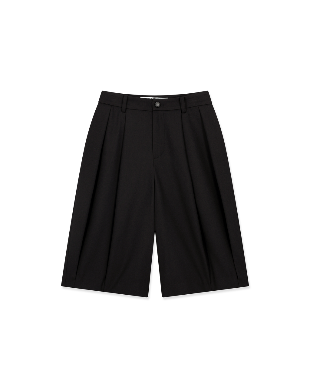 Kimhe Kim - Wool-Blended Alex Bermuda Pants (Black) product image 6 | TRAB K-Fashion Australia