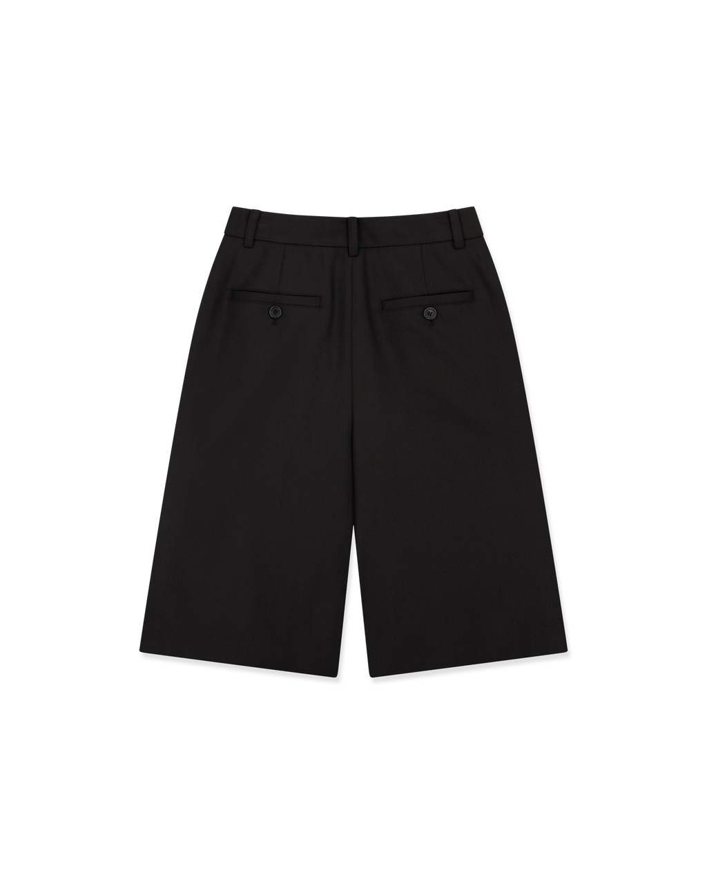 Kimhe Kim - Wool-Blended Alex Bermuda Pants (Black) product image 7 | TRAB K-Fashion Australia