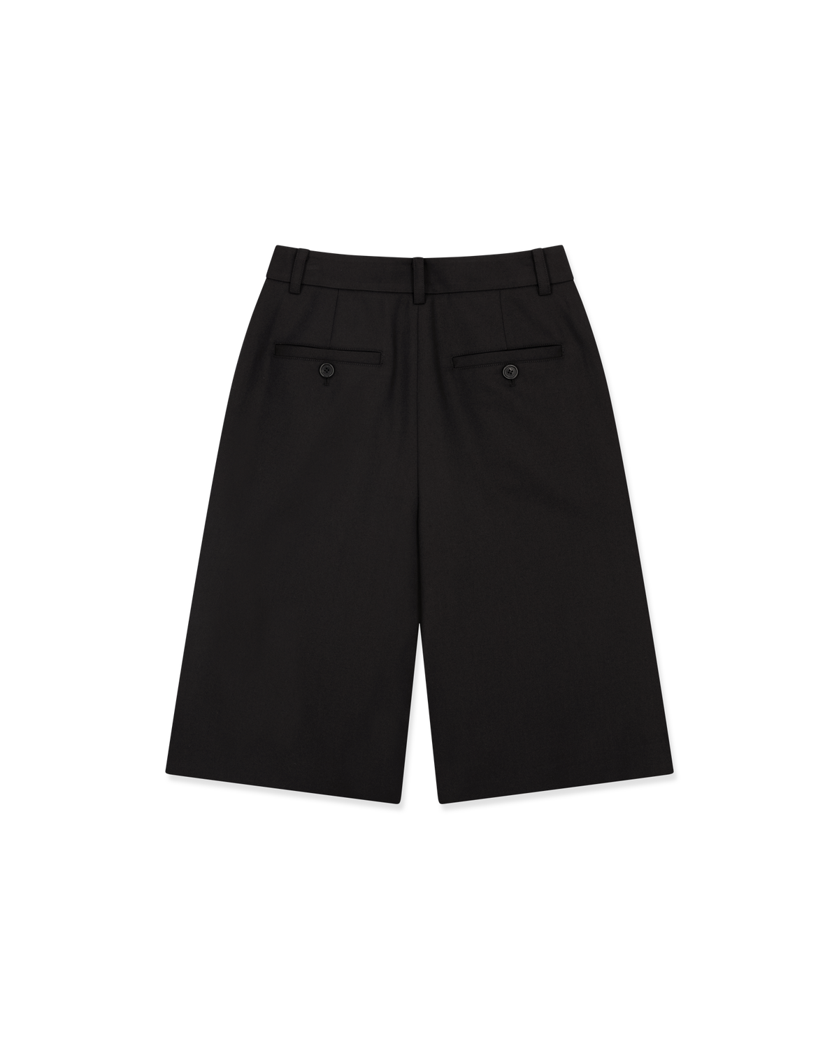 Kimhe Kim - Wool-Blended Alex Bermuda Pants (Black) product image 7 | TRAB K-Fashion Australia