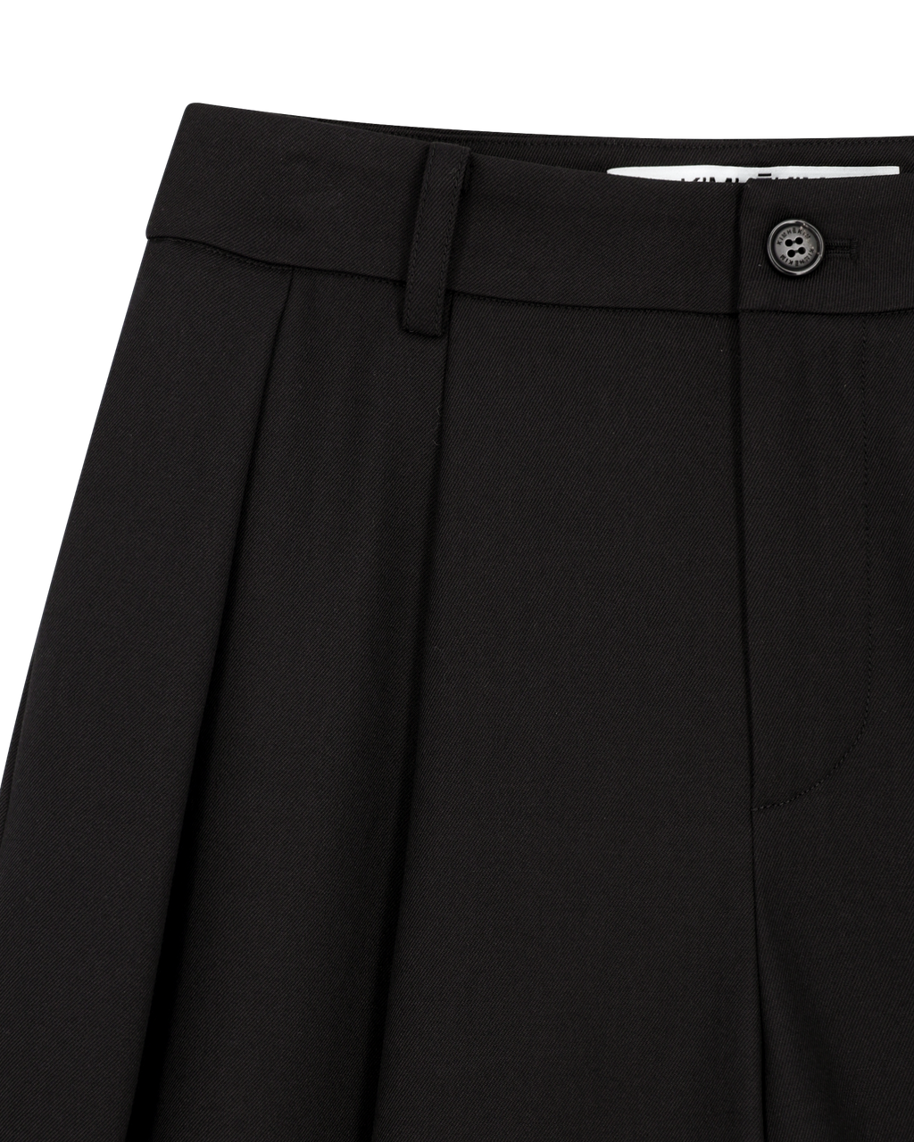 Kimhe Kim - Wool-Blended Alex Bermuda Pants (Black) product image 9 | TRAB K-Fashion Australia