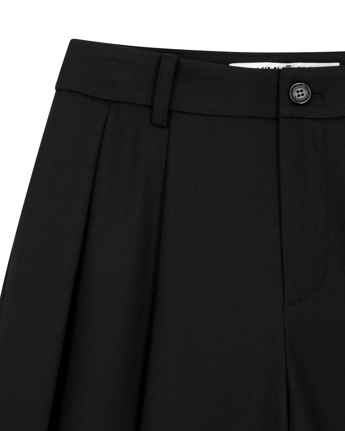 Kimhe Kim - Wool-Blended Alex Bermuda Pants (Black) product image 9 | TRAB K-Fashion Australia