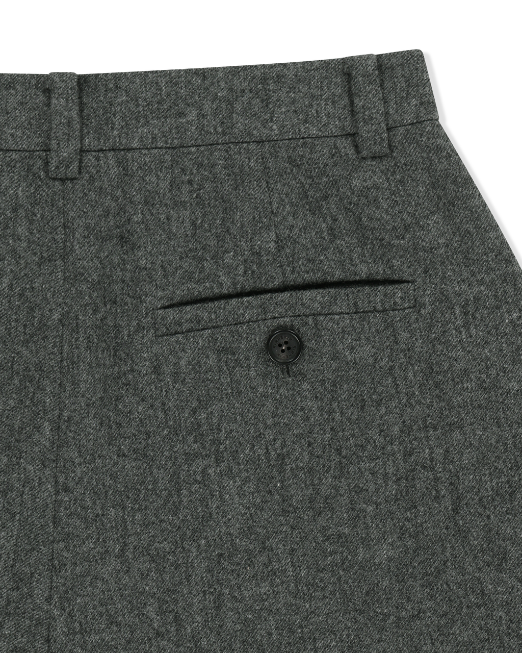 Kimhe Kim - Wool-Blended Alex Bermuda Pants (Charcoal) product image 10 | TRAB K-Fashion Australia
