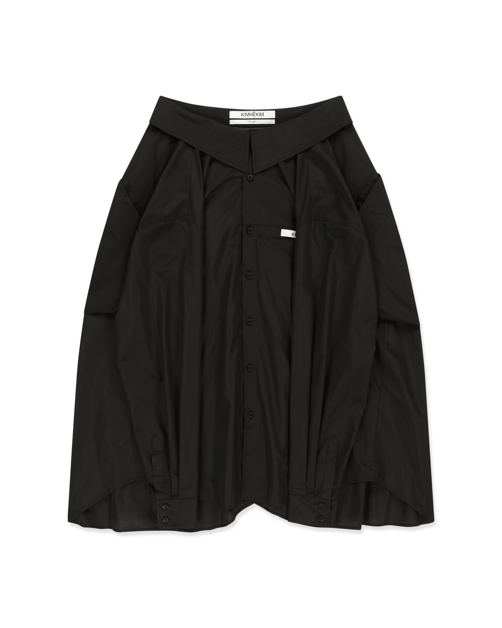 Kimhe Kim - Freja Shirt Skirt (Black) product image 6 | TRAB K-Fashion Australia