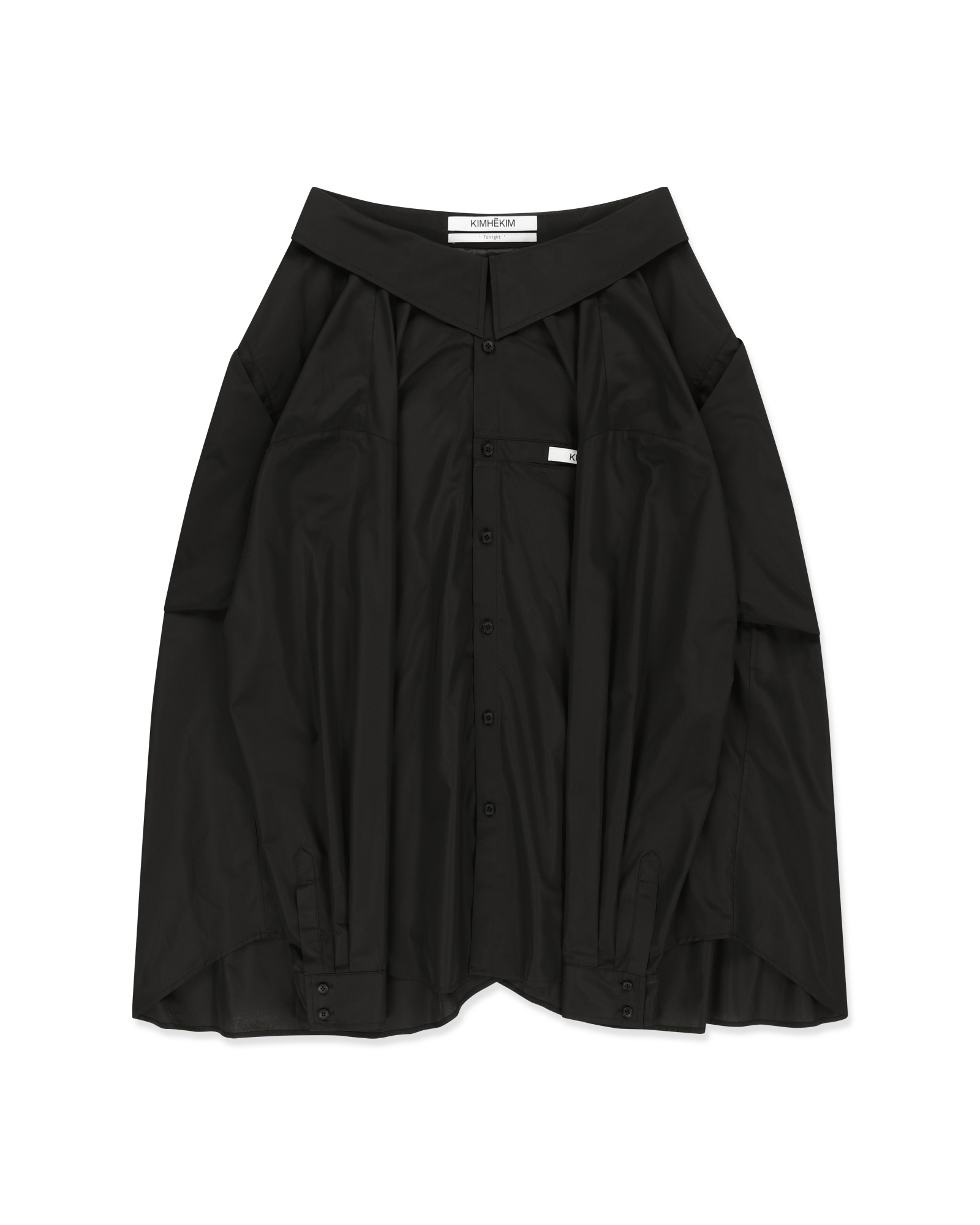 Kimhe Kim - Freja Shirt Skirt (Black) product image 6 | TRAB K-Fashion Australia