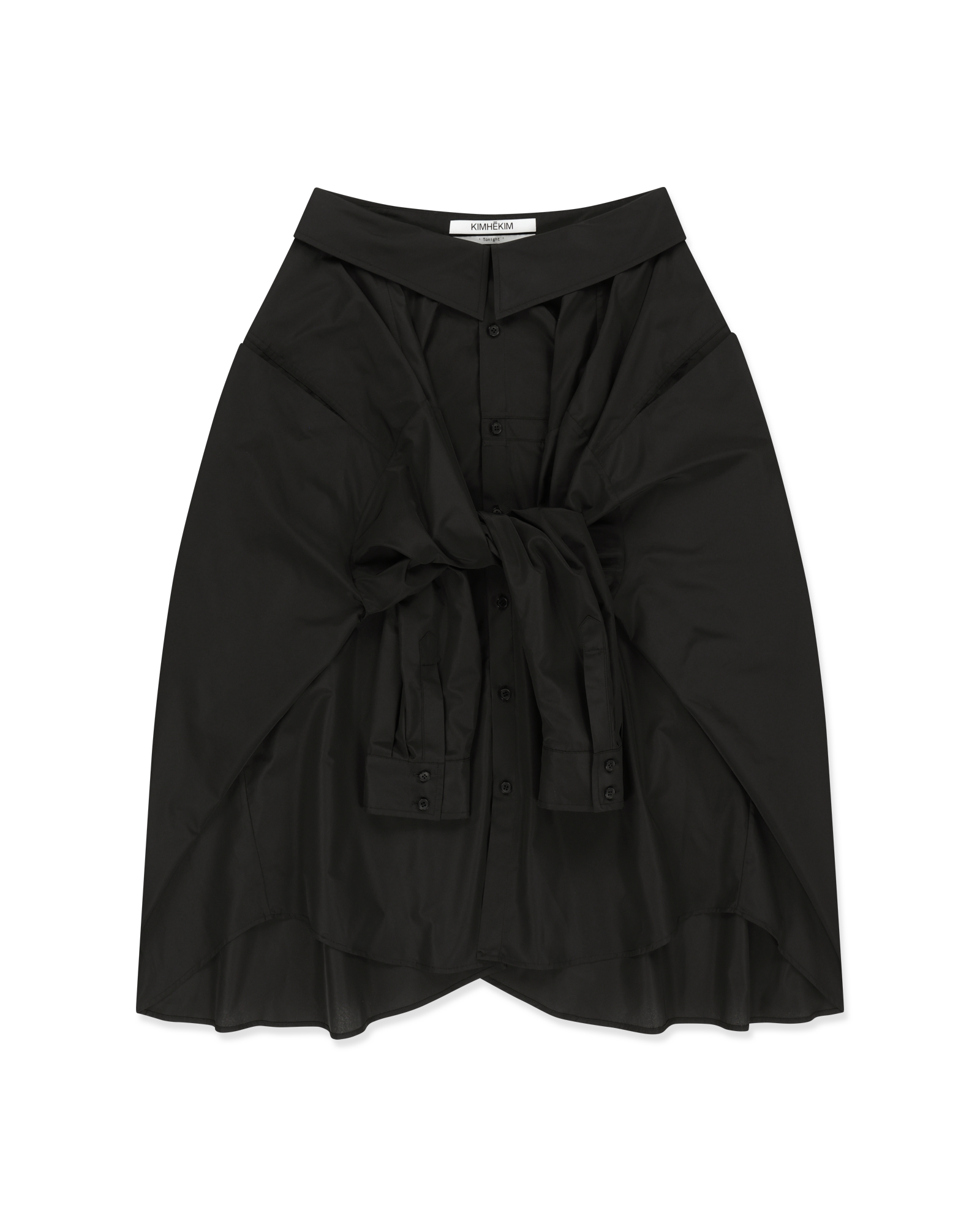 Kimhe Kim - Freja Shirt Skirt (Black) product image 11 | TRAB K-Fashion Australia