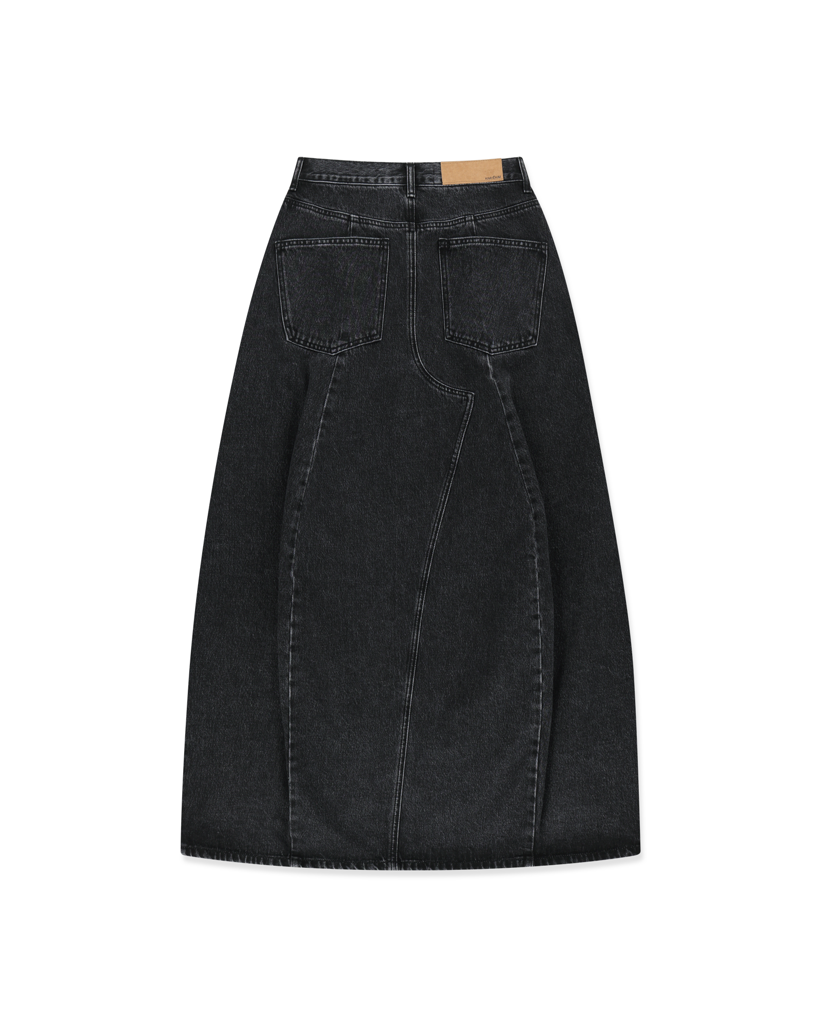Kimhe Kim - Julia Balloon Denim Skirt (Black) product image 7 | TRAB K-Fashion Australia