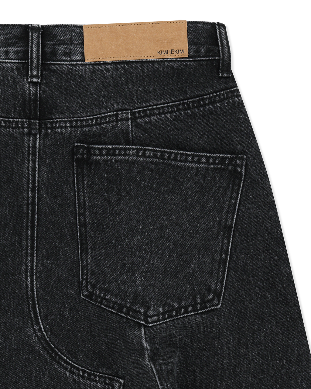Kimhe Kim - Julia Balloon Denim Skirt (Black) product image 10 | TRAB K-Fashion Australia
