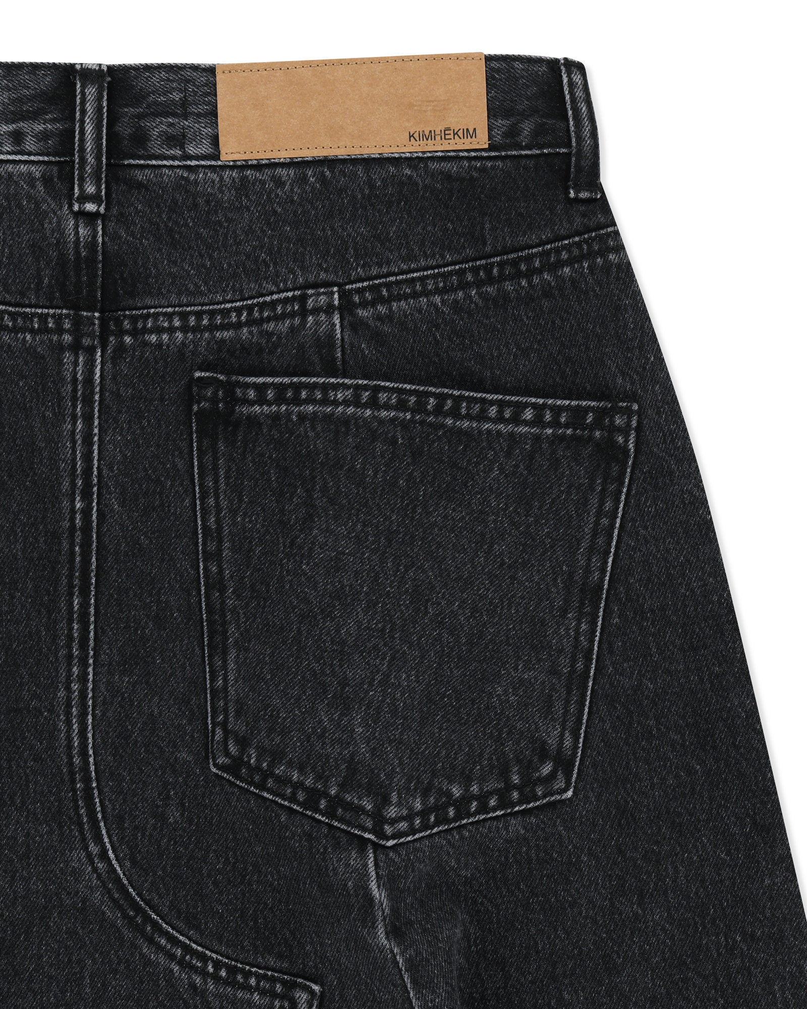 Kimhe Kim - Julia Balloon Denim Skirt (Black) product image 10 | TRAB K-Fashion Australia