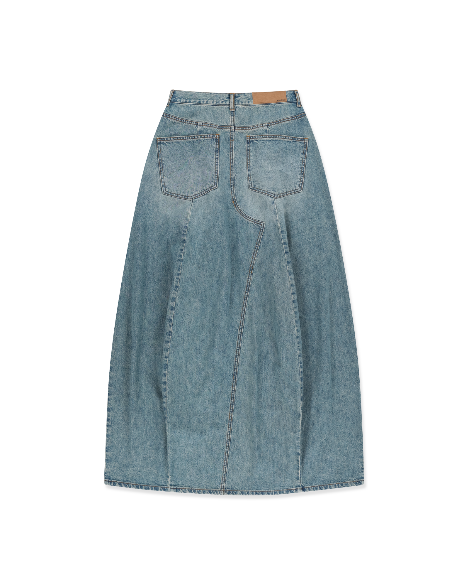 Kimhe Kim - Julia Balloon Denim Skirt (Blue) product image 7 | TRAB K-Fashion Australia