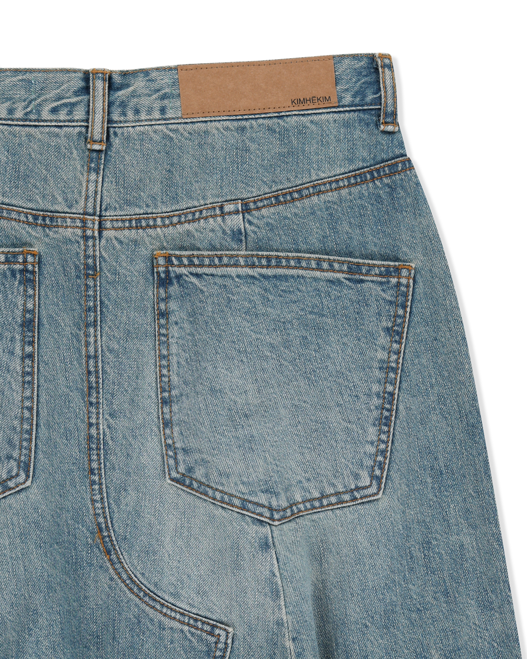 Kimhe Kim - Julia Balloon Denim Skirt (Blue) product image 10 | TRAB K-Fashion Australia