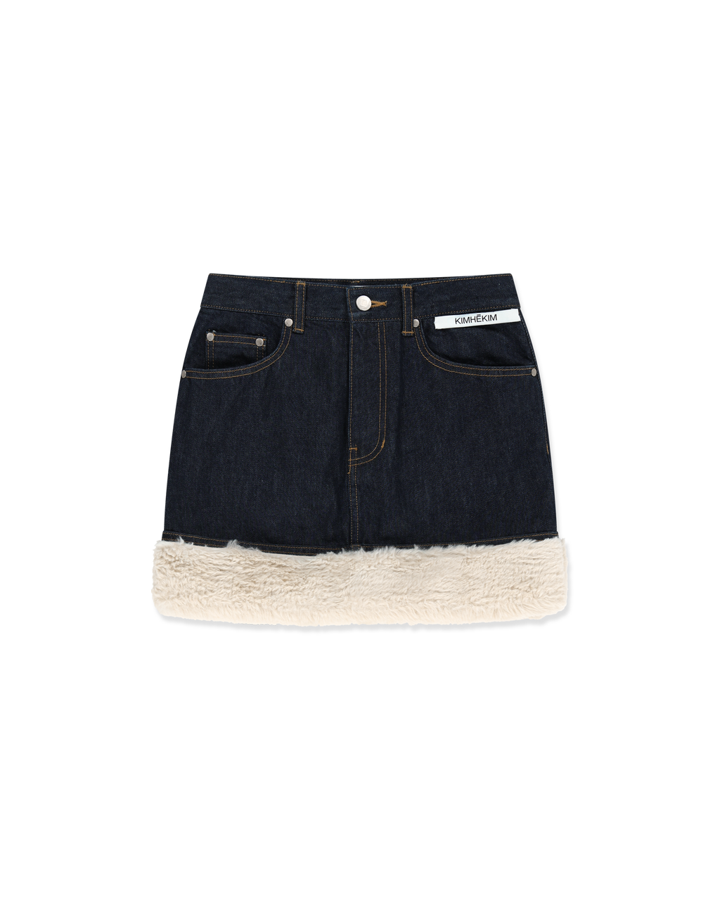 Kimhe Kim - Robin Denim Skirt (Blue) product image 6 | TRAB K-Fashion Australia